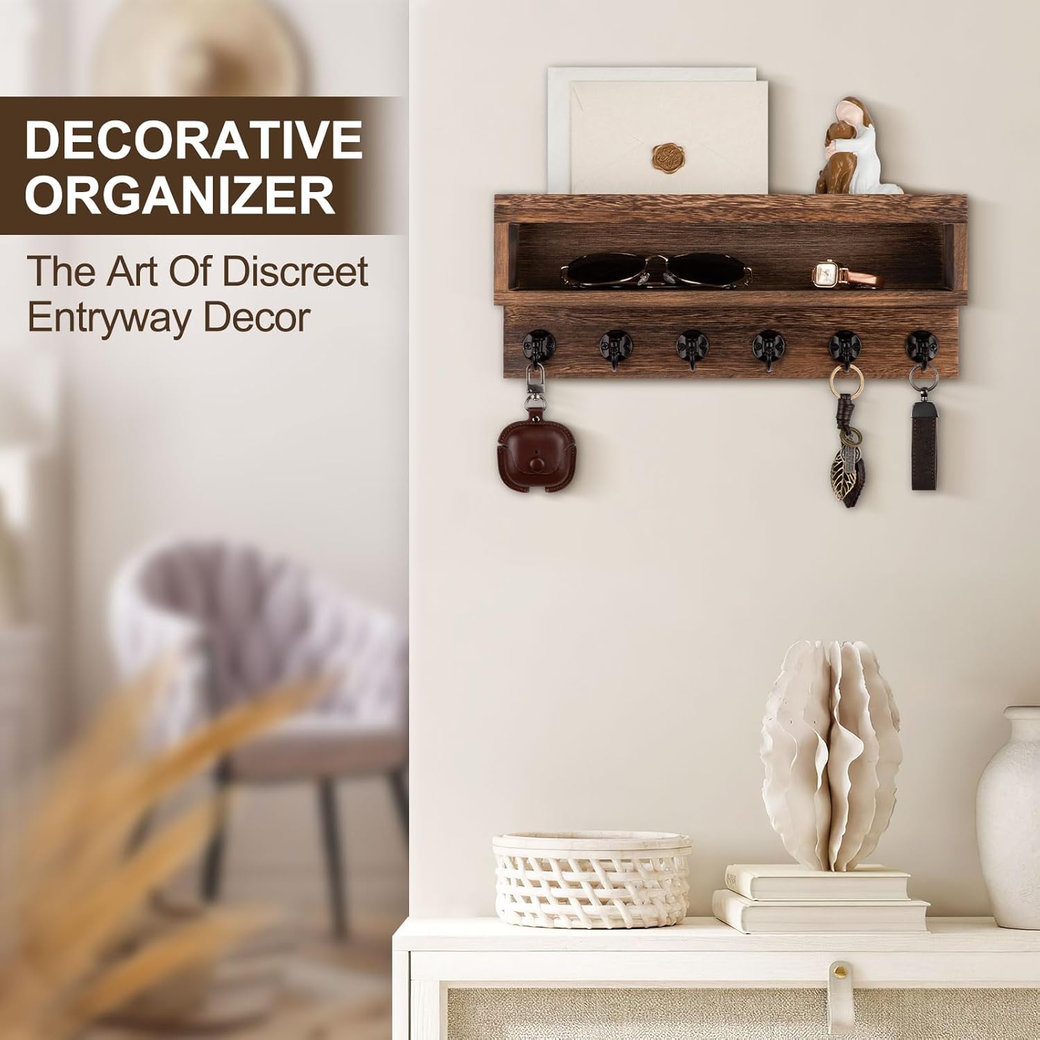 Home Decor Rack / Brown