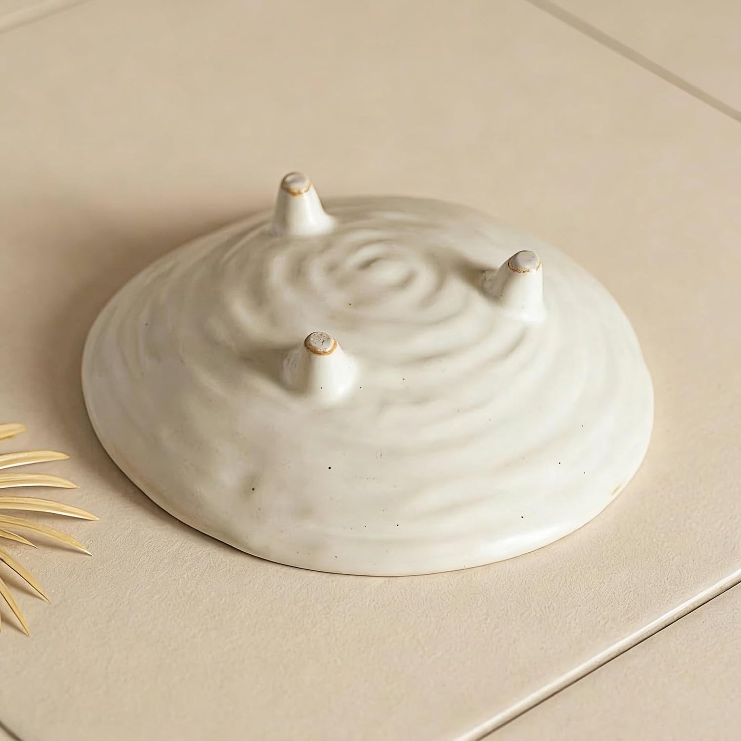 6" Ceramic Key Bowl for Entryway Table