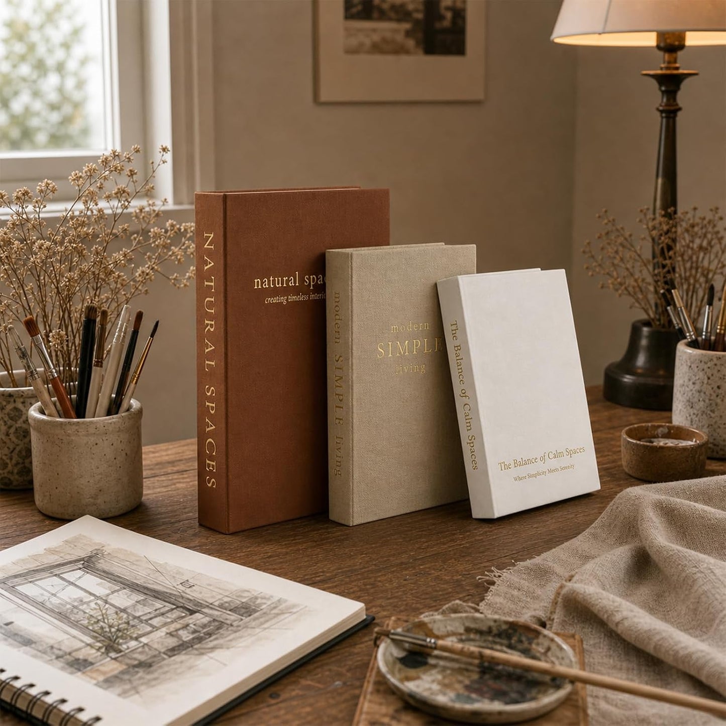 Stackable Faux Books / Set of 3