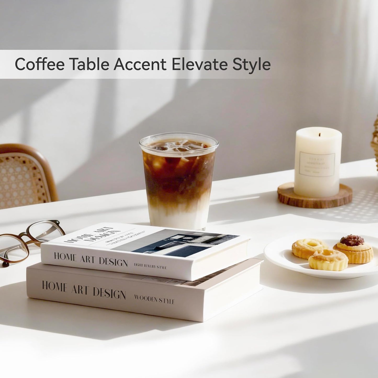 Faux Decorative Books Set / Home Style / Set of 5