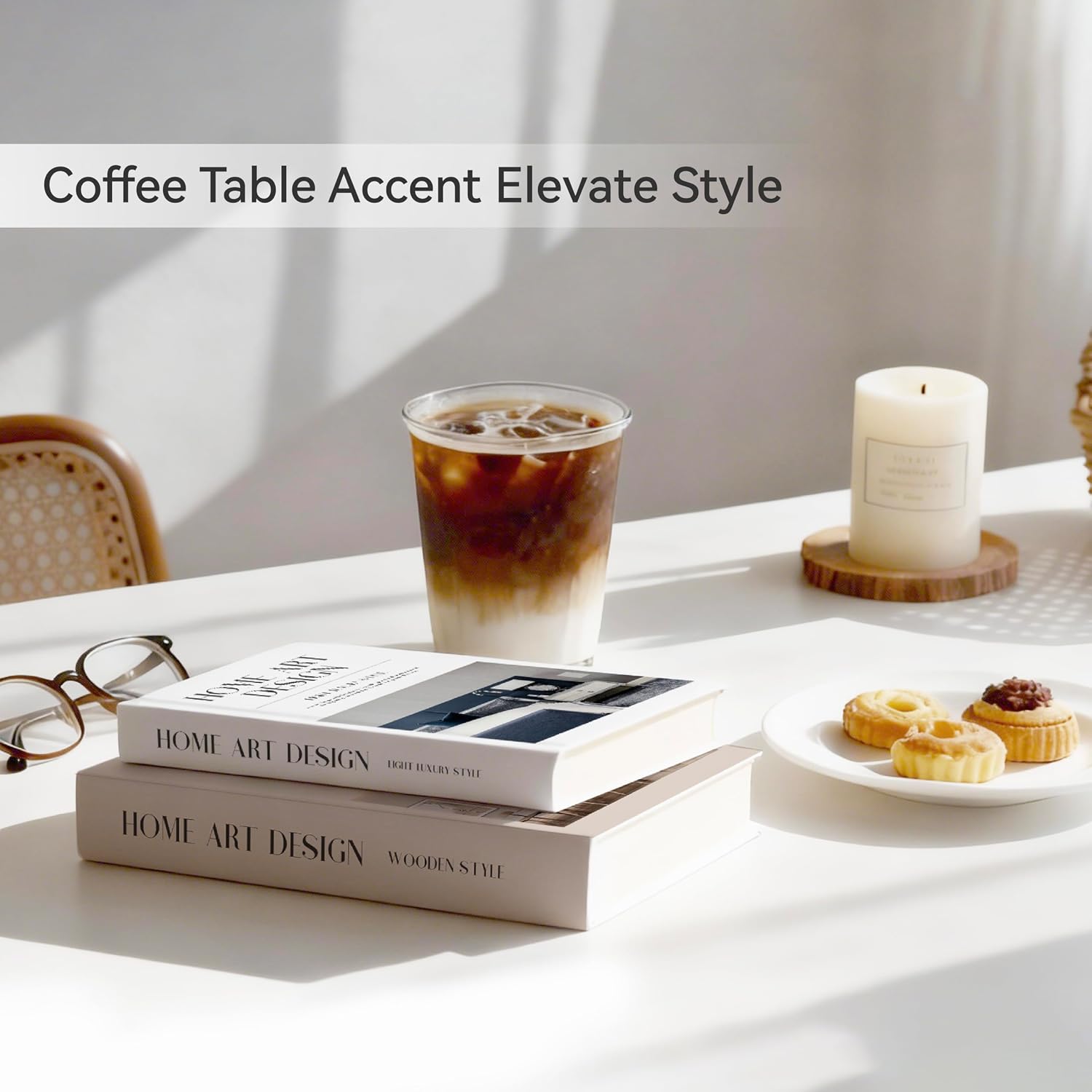 Faux Decorative Books Set / Home Style / Set of 5