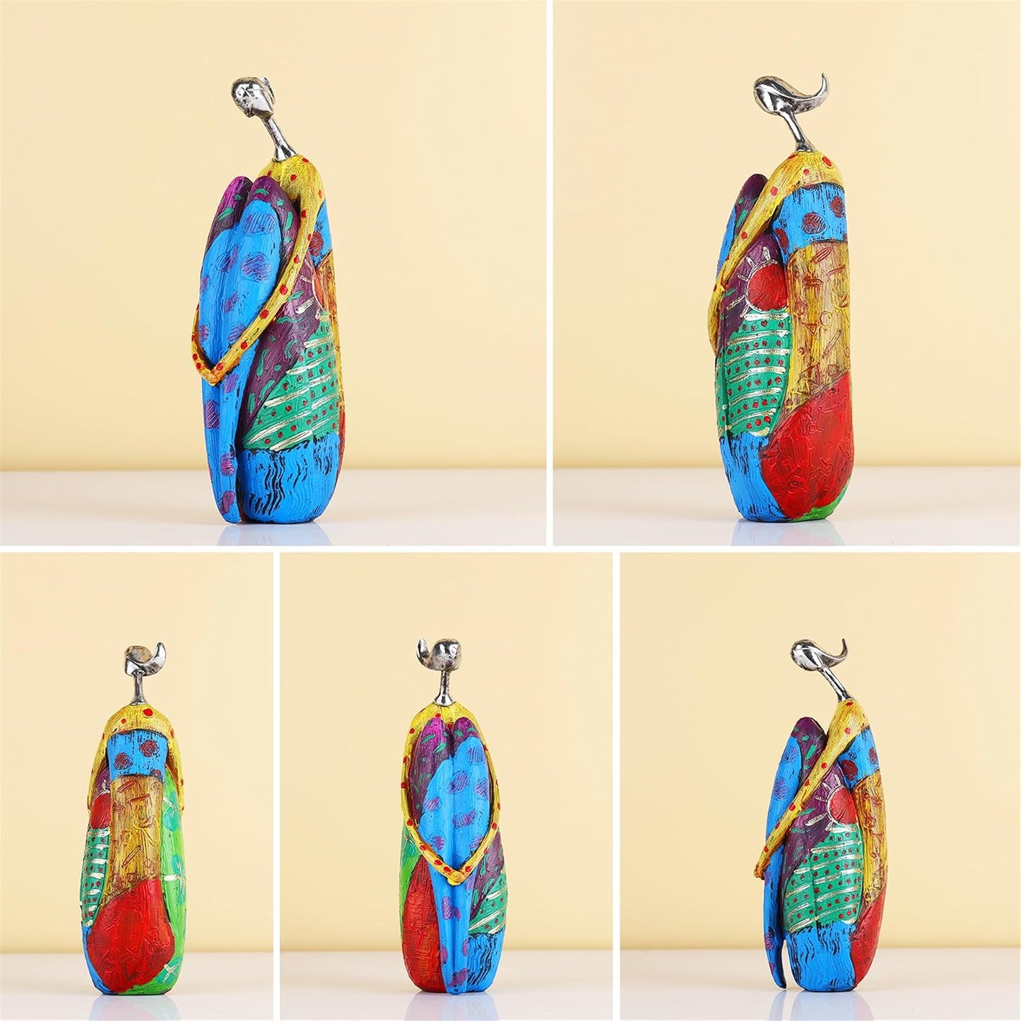 Colorful Abstract Women Figurines Sculptures Home Decor / Grace