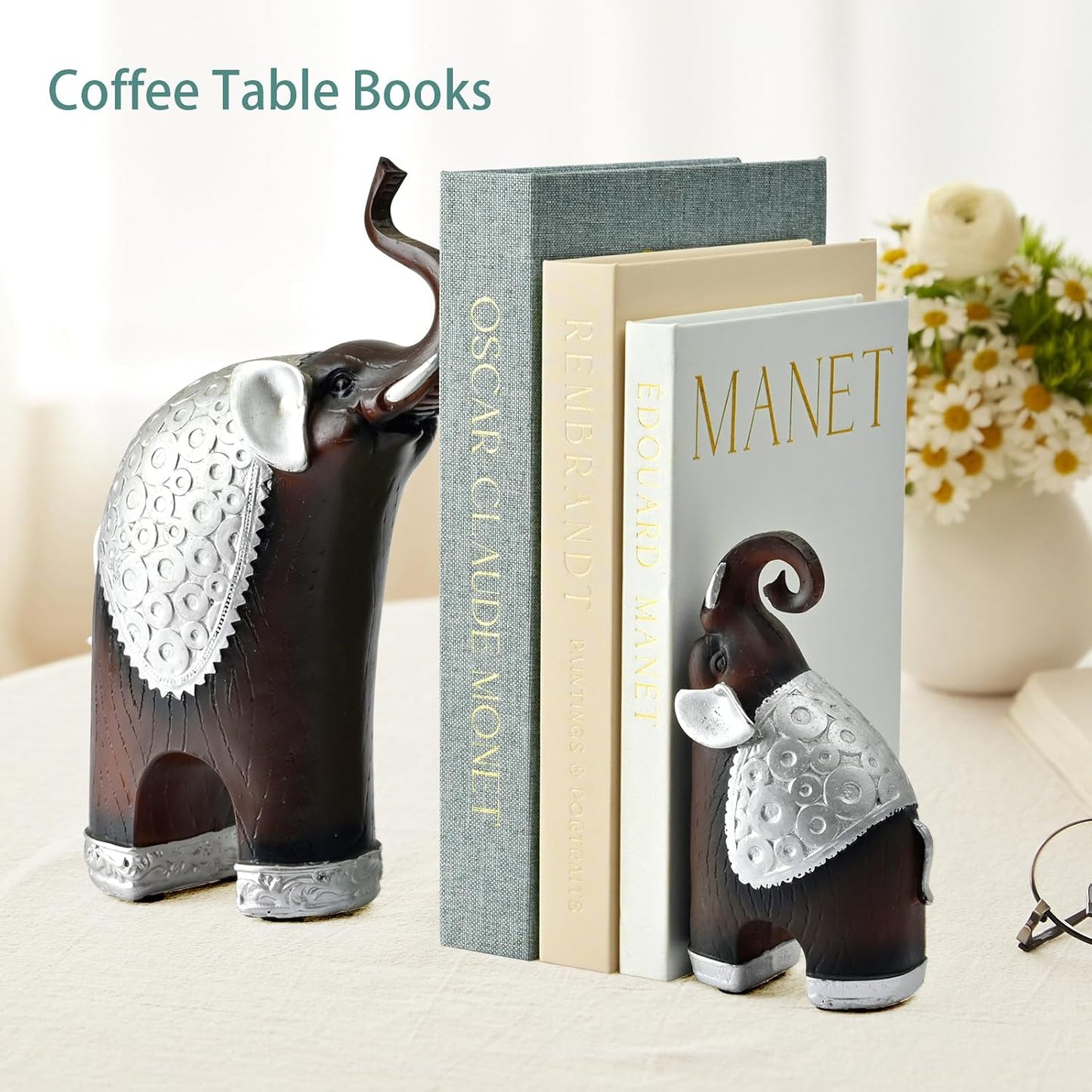 Linen-Covered Fake Books / Set of 3