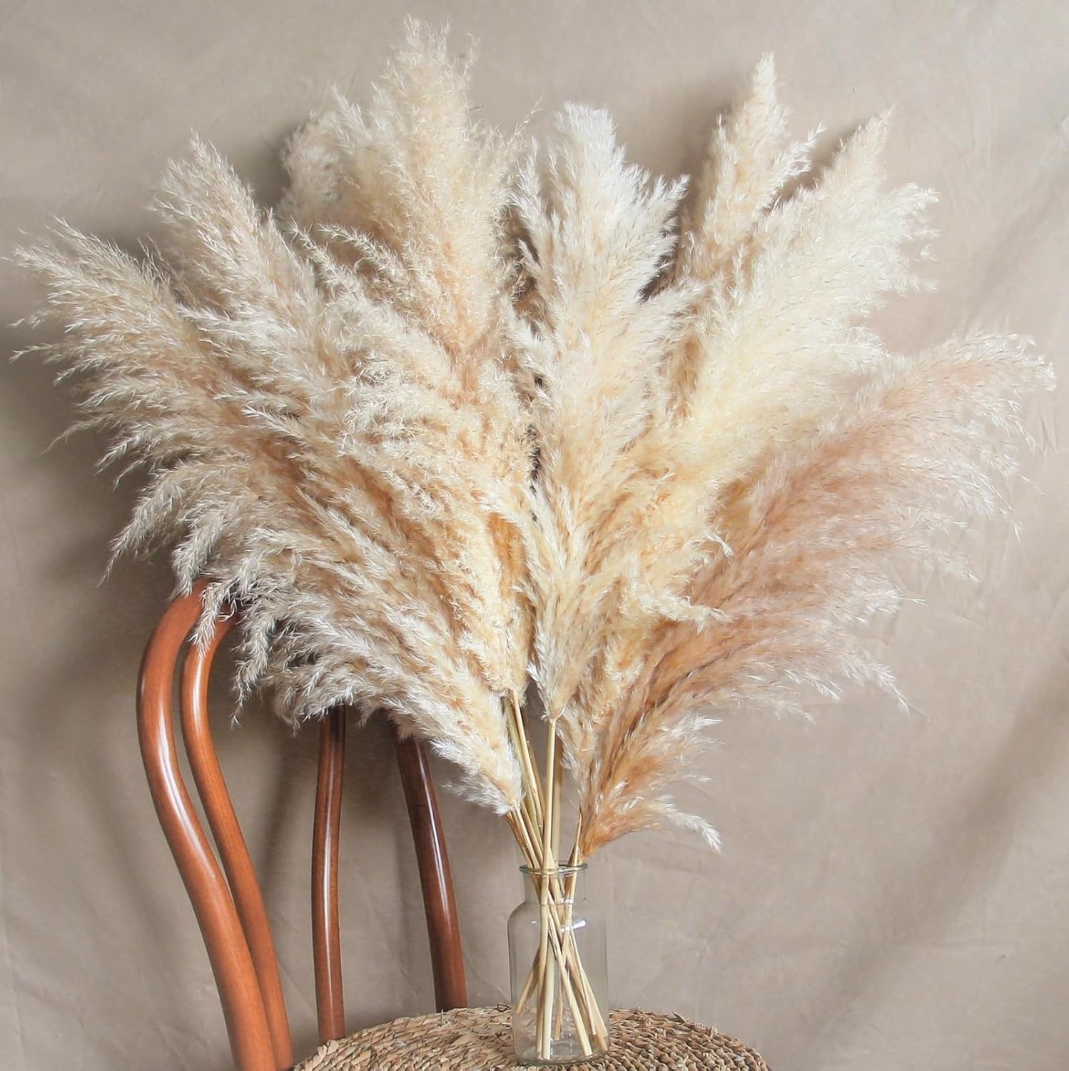 Boho Neutral Home Decor Bouquet / 31inch Tall Pampas