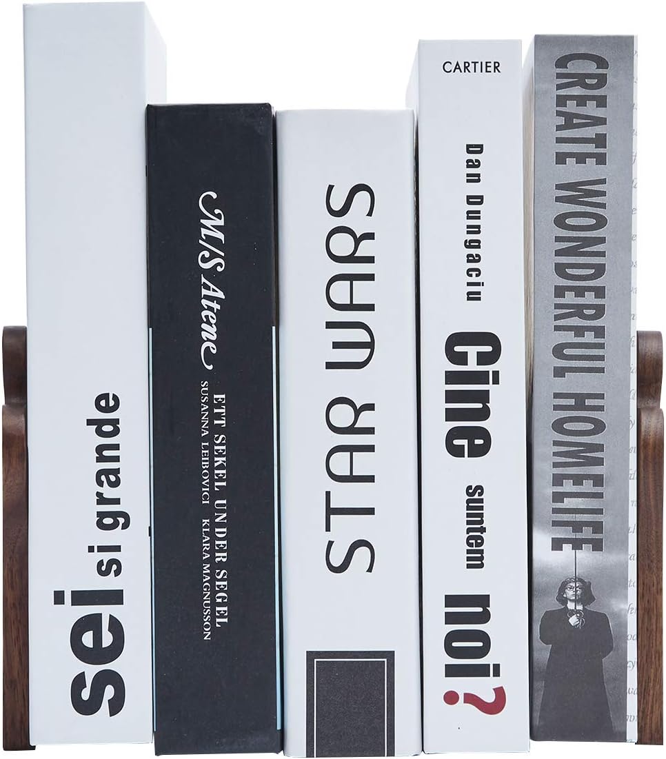 Paw Bookends / Non-Skid Bookend / Paws-walnut