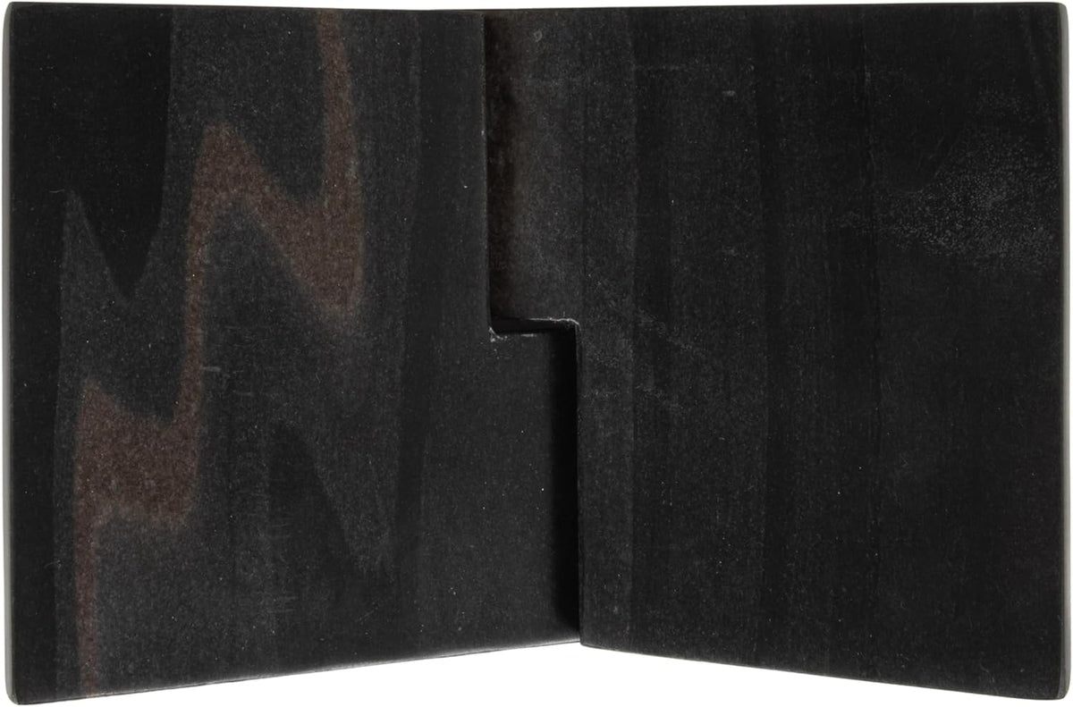 Bloomingville Decorative Marble Book Holder, Ebony
