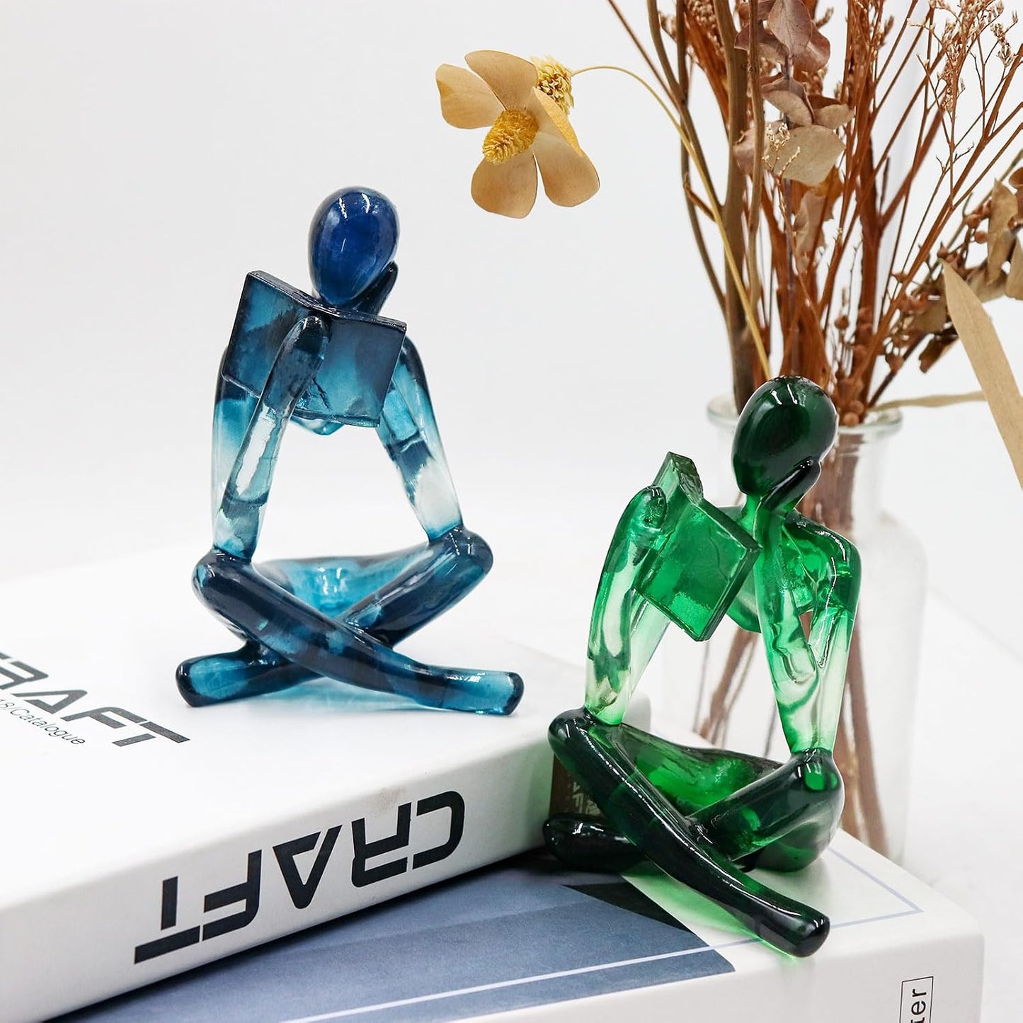 Modern Aesthetic Figurine / Blue / Right Hand