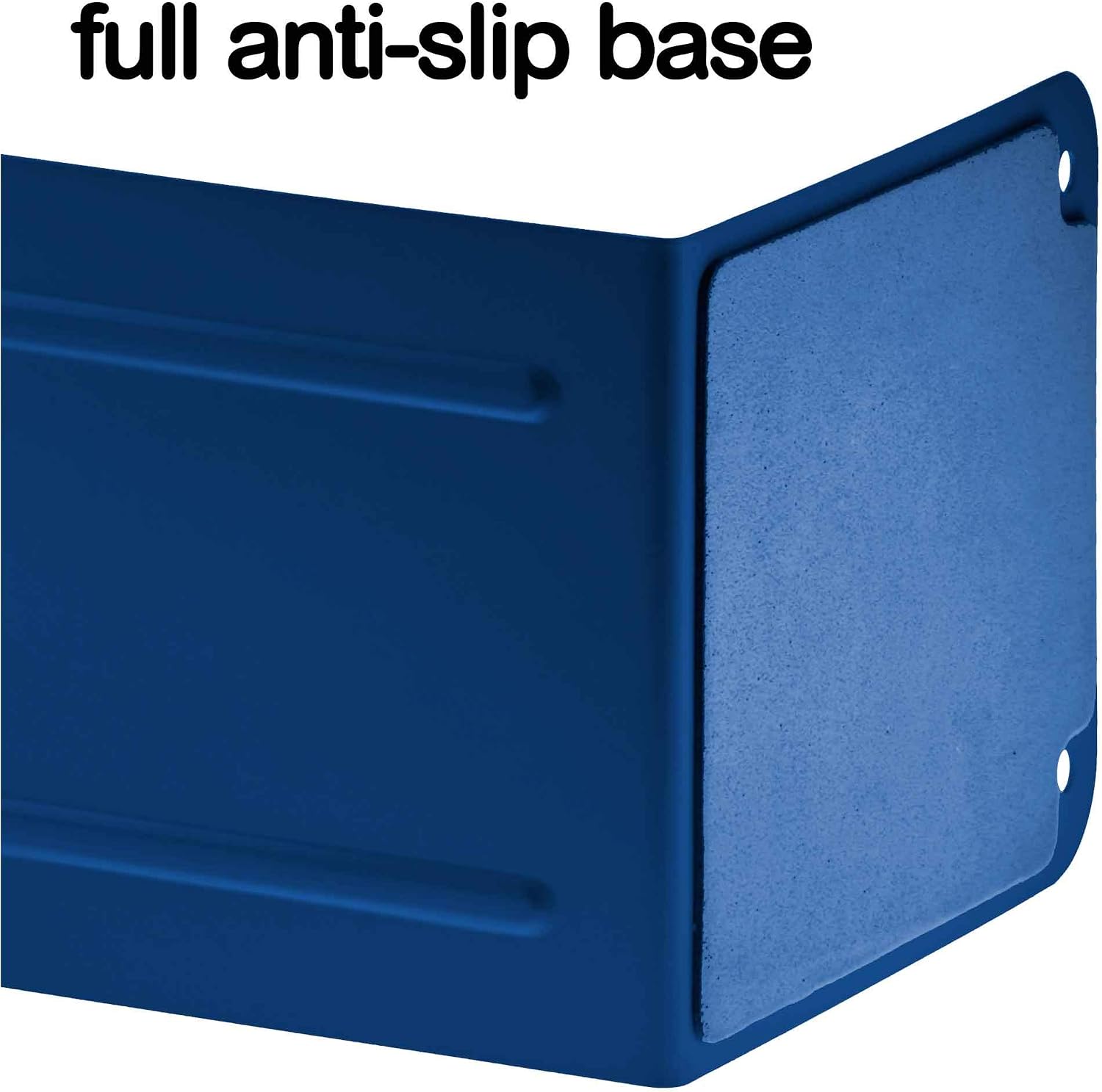 Steel Metal Book Ends Storage / Deep Blue