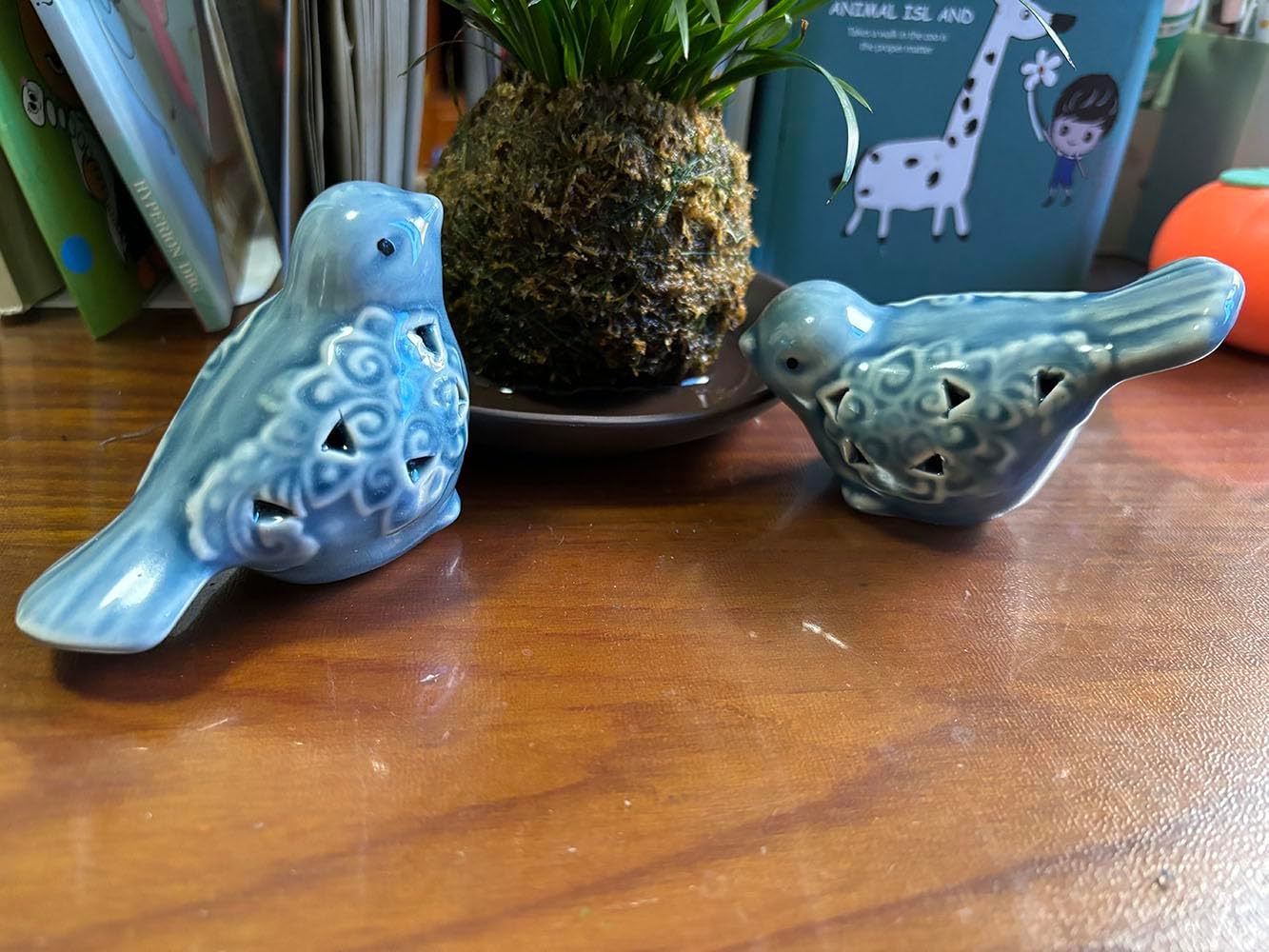 Ceramic Bird Statues / Birds