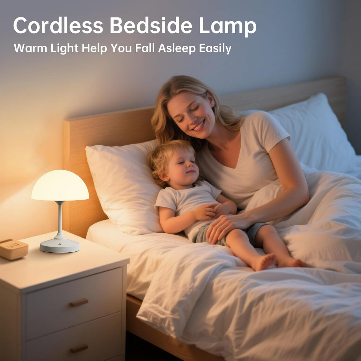 Mushroom Lamp Cordless Lamp Table Lamp,Outdoor Waterproof Shower Lamps,5000mAh Rechargeble Battery Operated Dimmable
