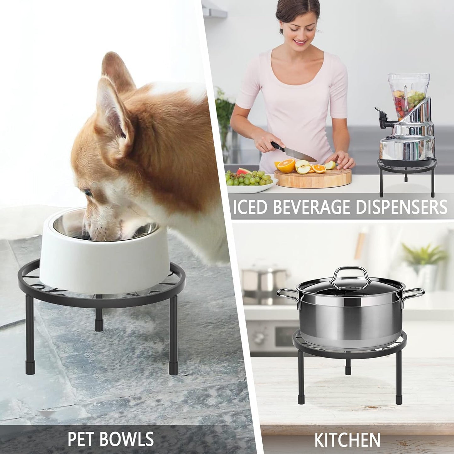 Decent Metal Plant Stands / Set of 5