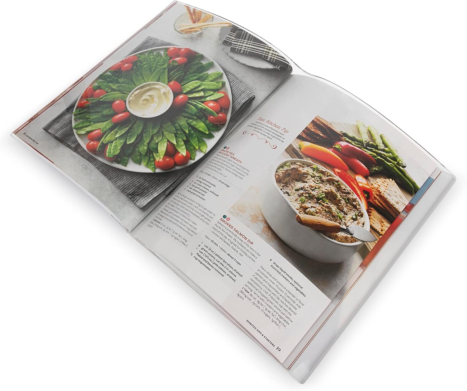 Superior Essentials Clear Transparent Book Protector/Page Holder (Large Book/Magazine Size-16.5" Wide x 11" Tall)