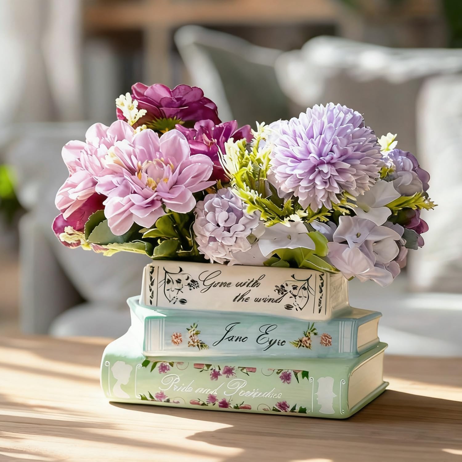 Ceramic Planters / Book Planter