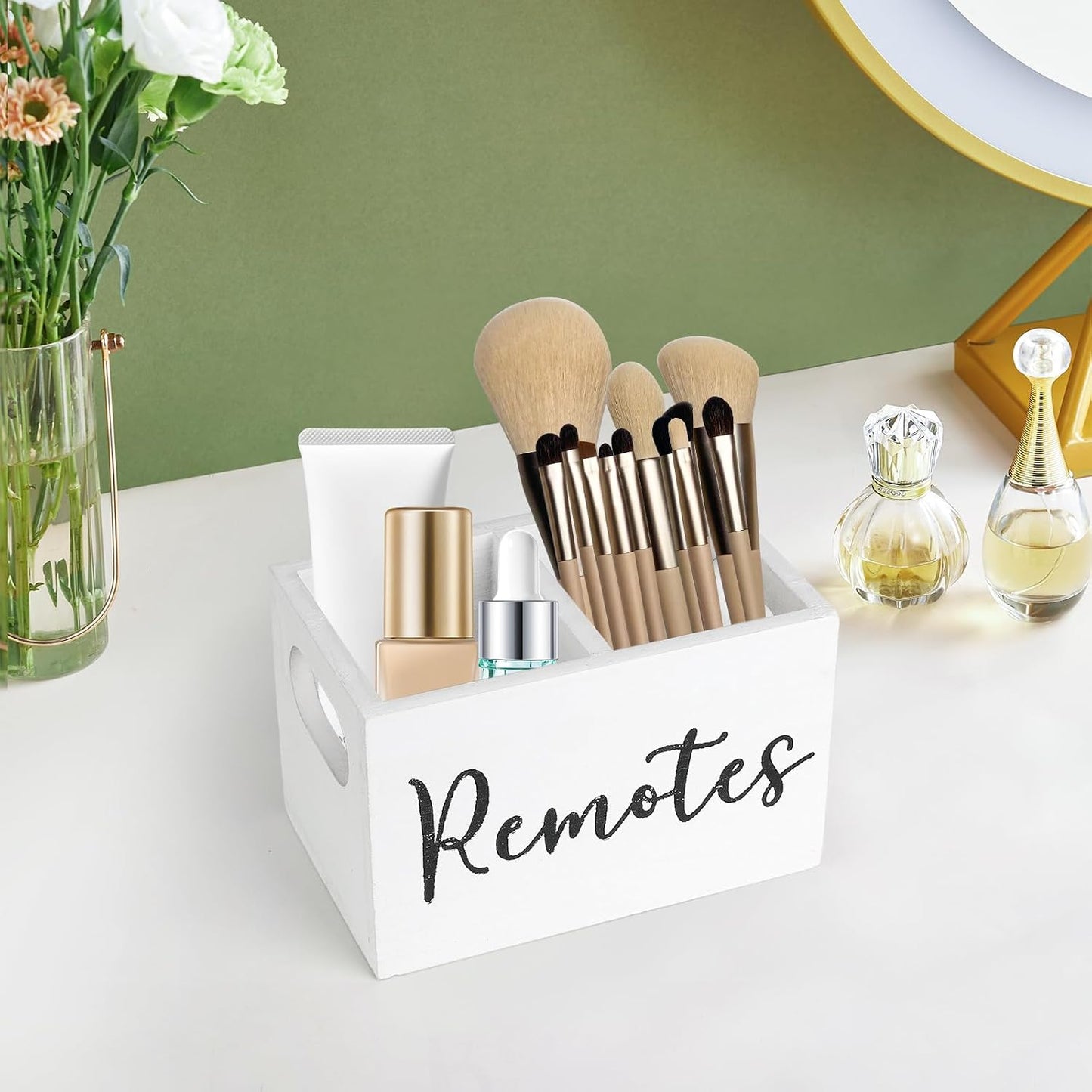 Remote Control Holder / White-2slot