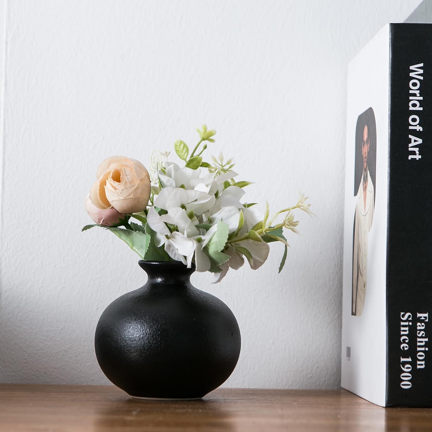Ceramic Small Vase / Black / Set of 5