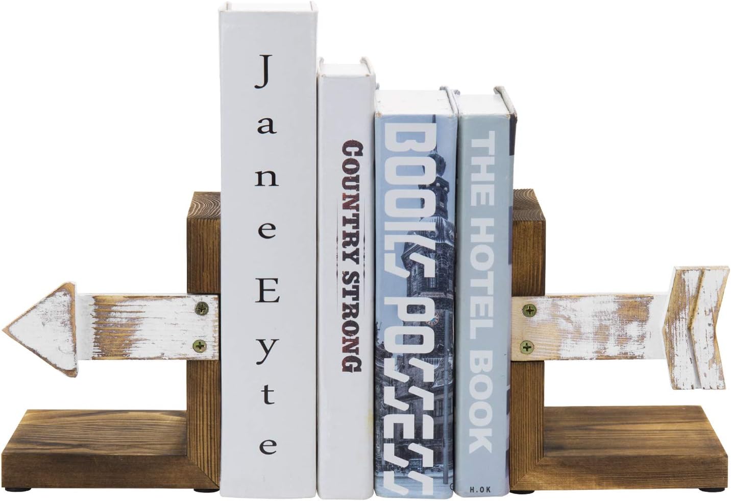 Farmhouse Bookends / Rustic Book Ends Kitchen