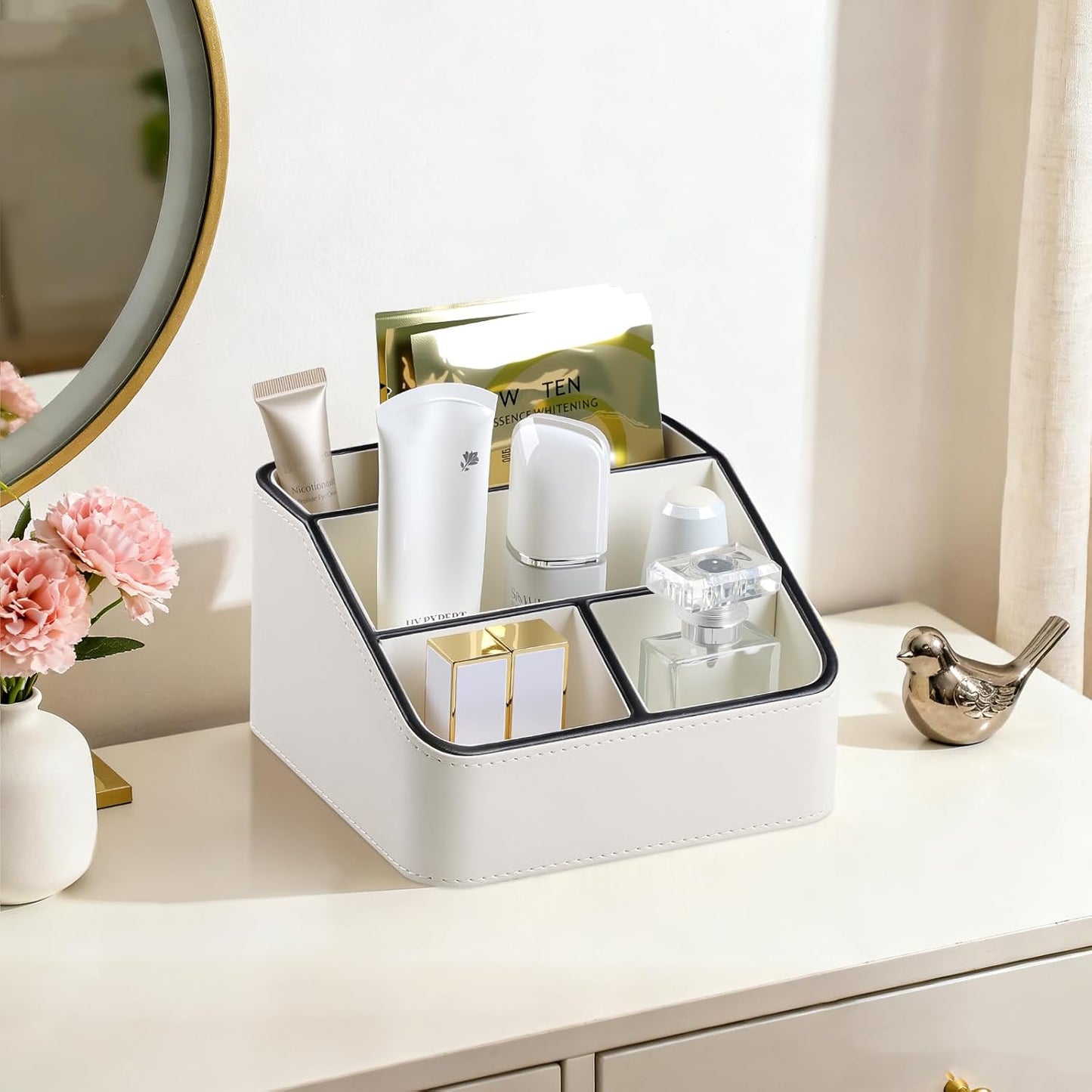 Remote Control Holder / Cream