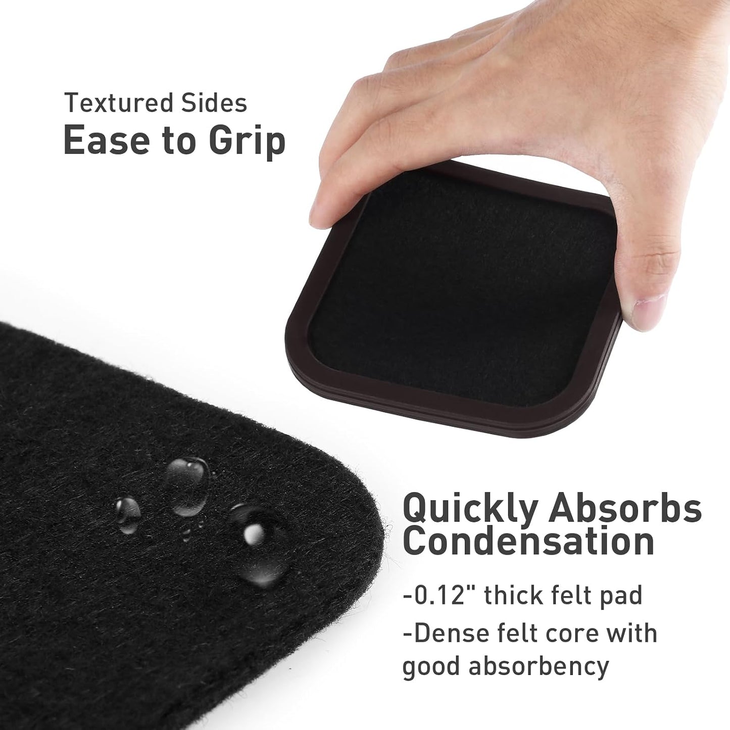 Holder / Silicone Cup Mat / Coffee Bean / Small