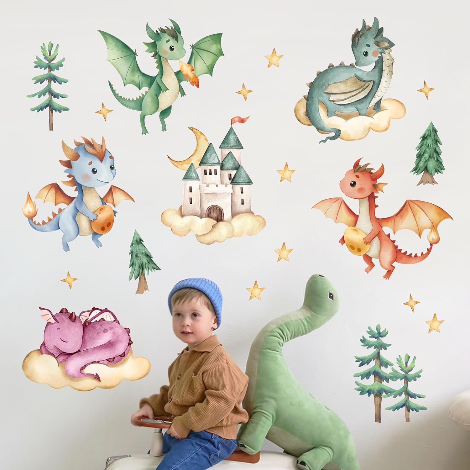 Wall Decals Stickers / Baby Dragon