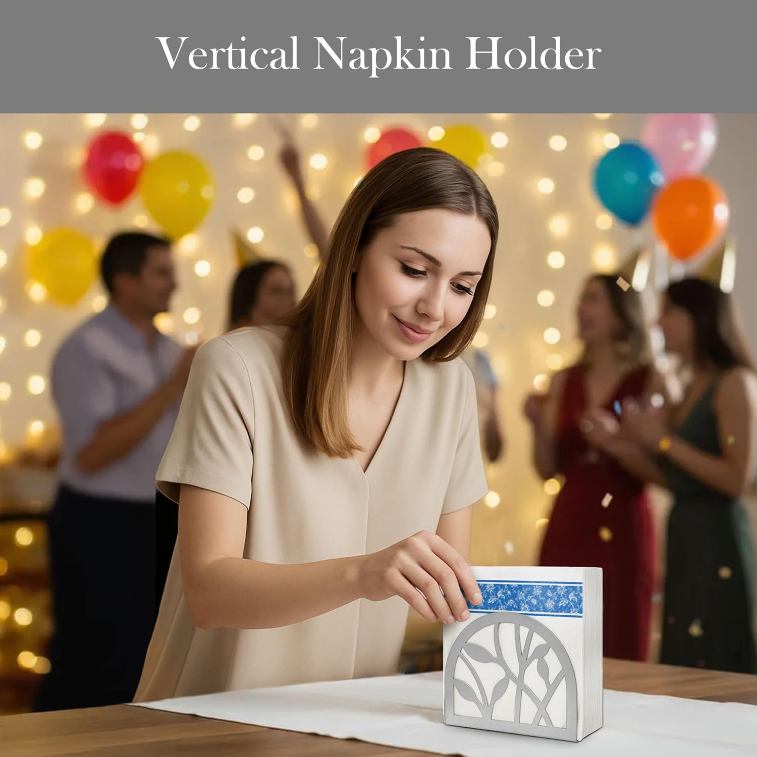 Modern Metal Napkin Holder