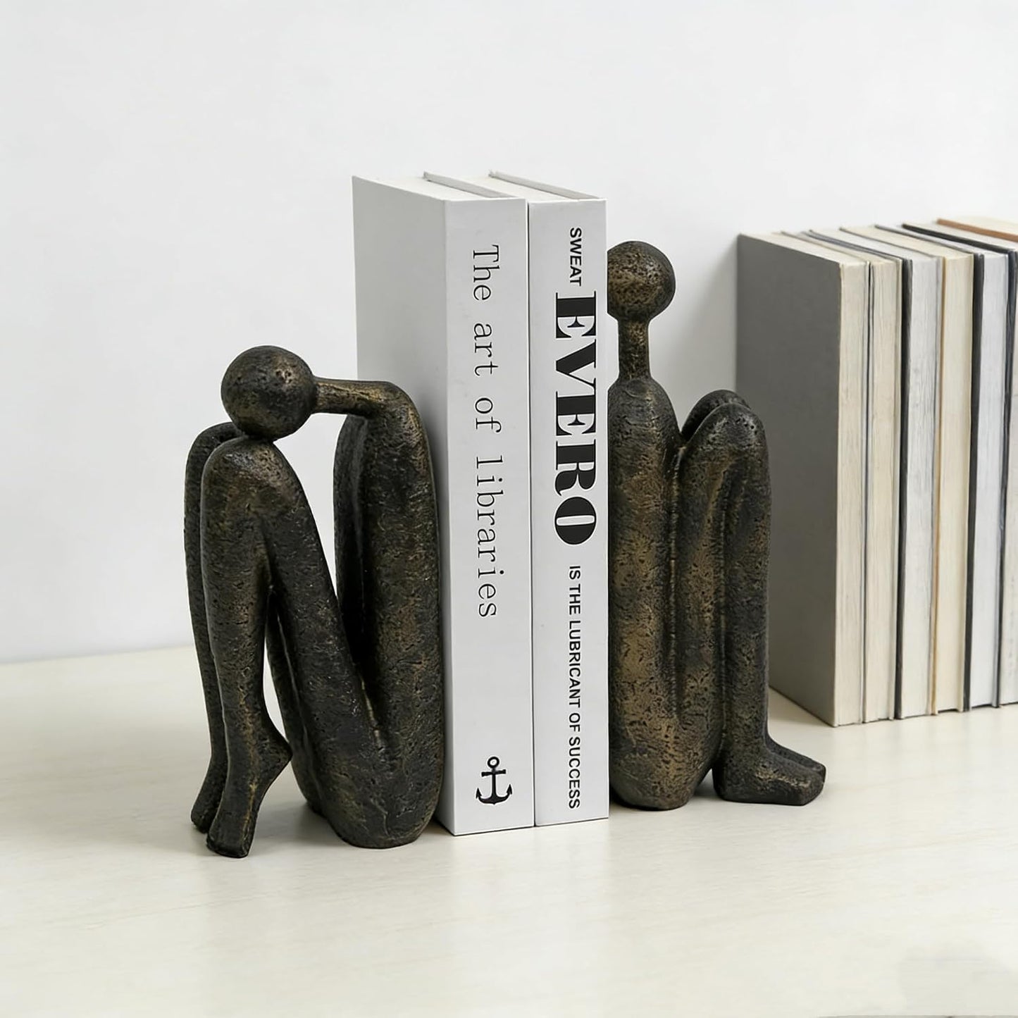 Resin Book Stopper / Thinker-a