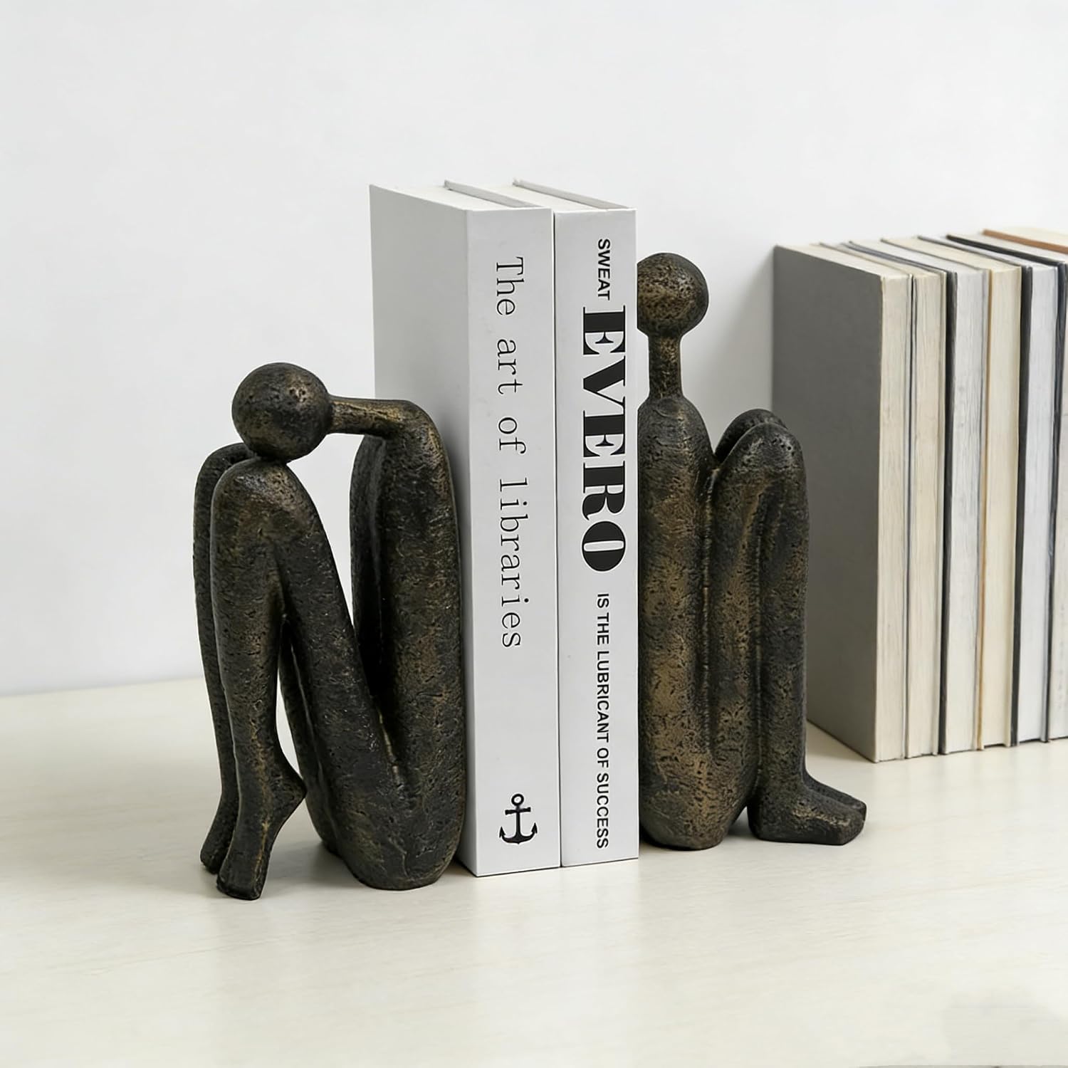 Resin Book Stopper / Thinker-a