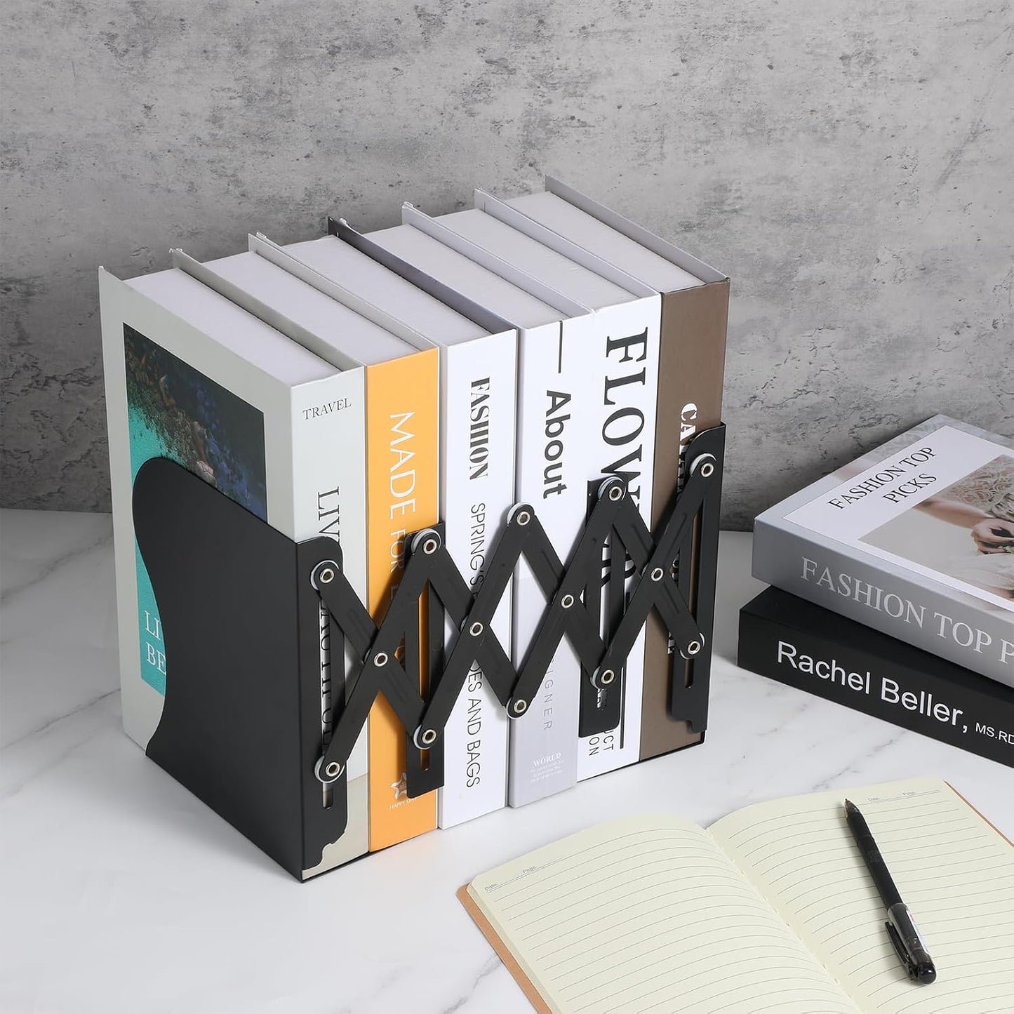Metal Book Organizer / Set of 2