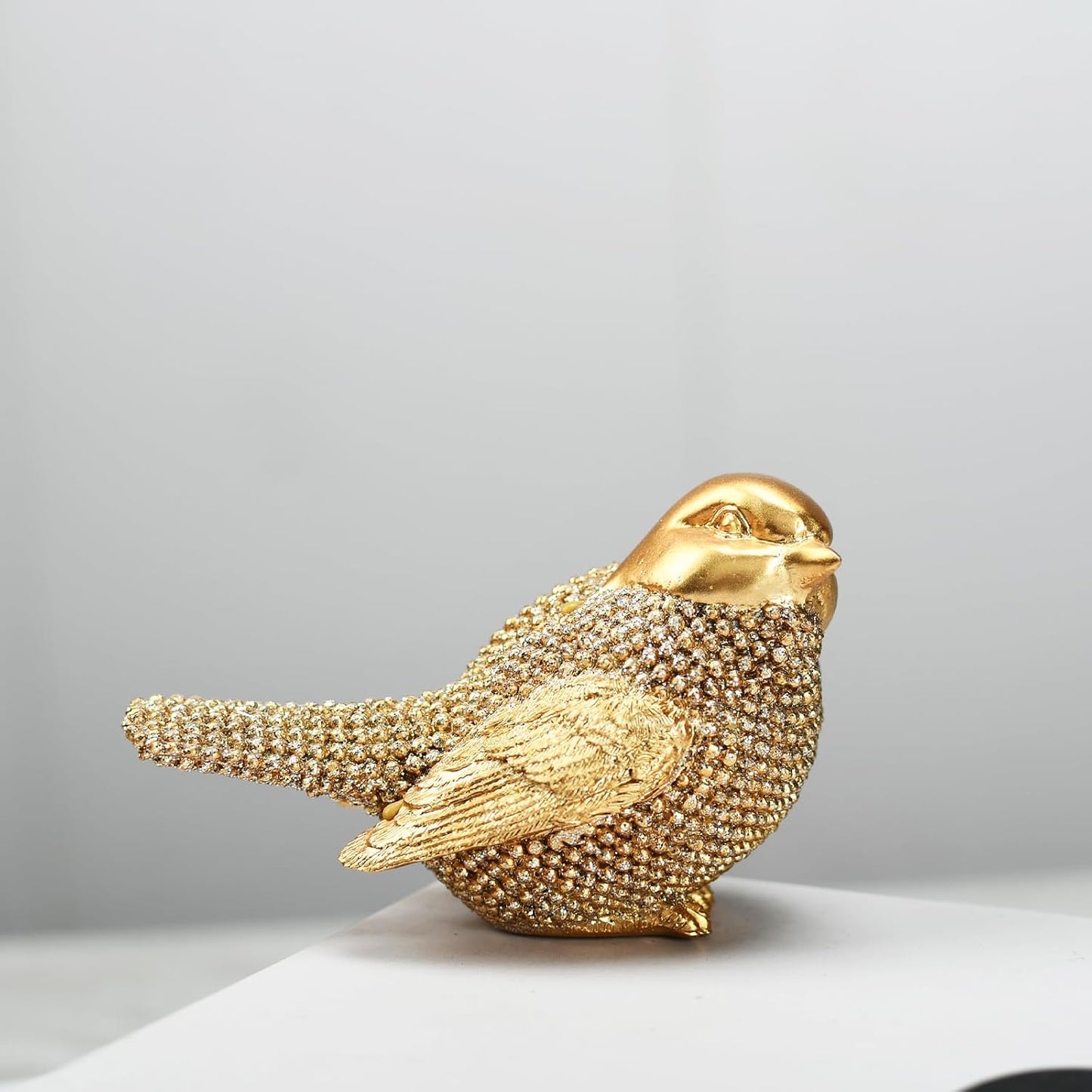 Pcs Small Birds Statues Home Decor Modern Style Decorative Ornaments / Gold / Set of 2