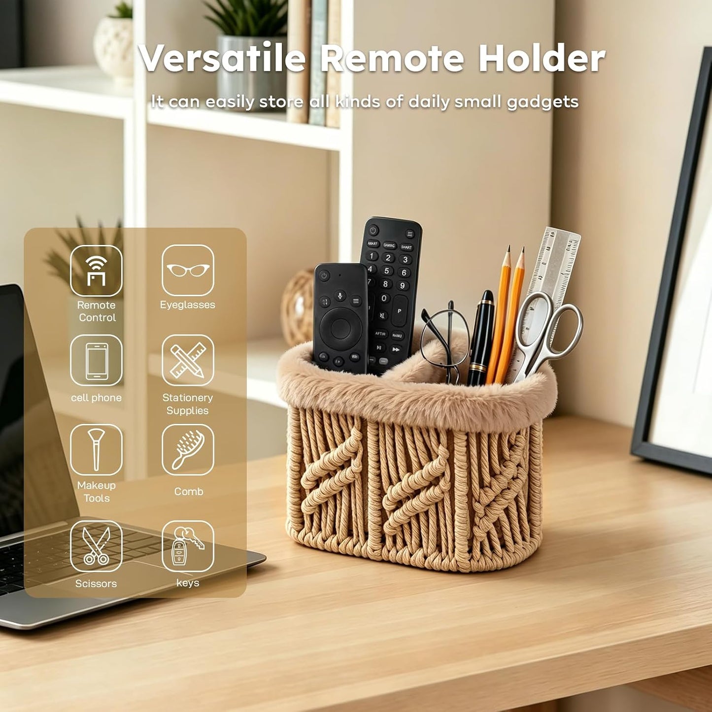 Remote Control Holder / Brown