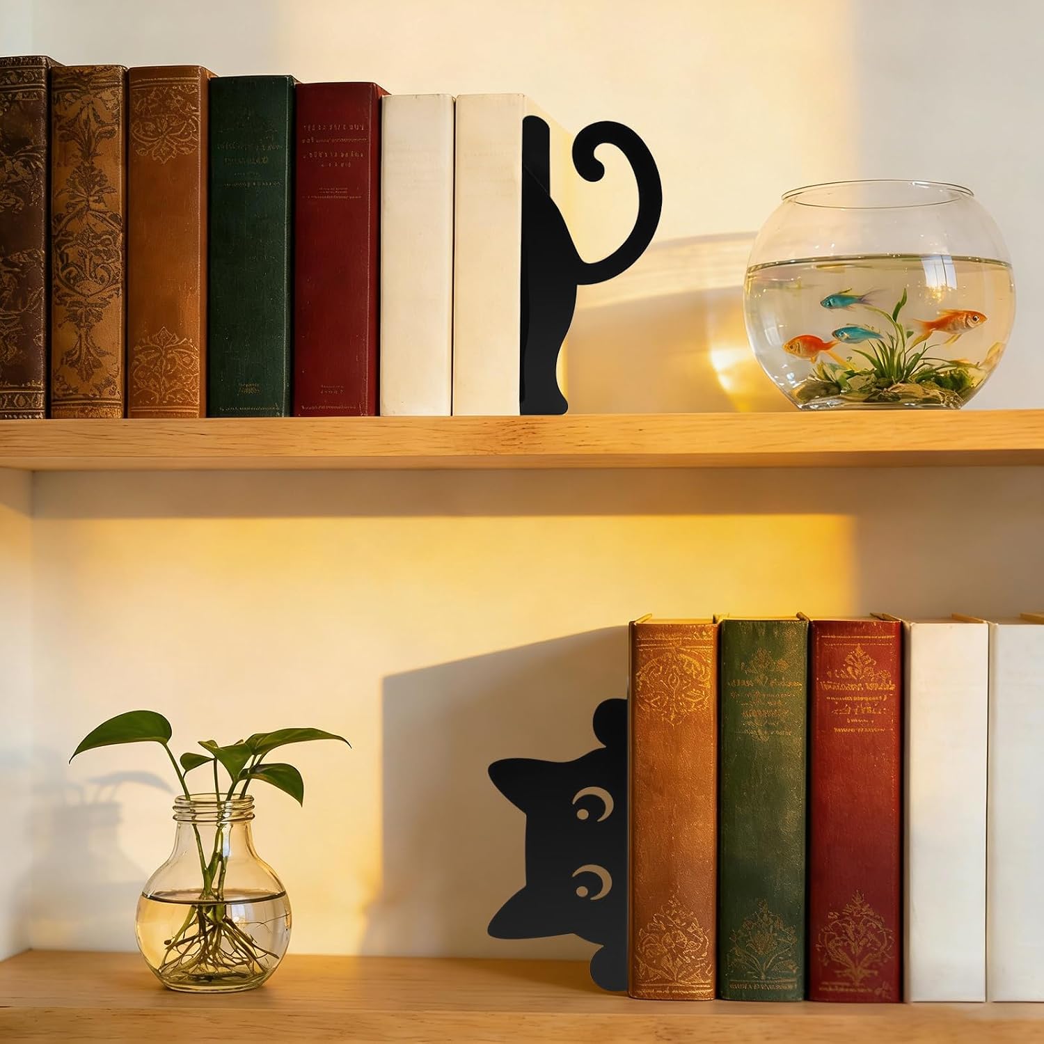 Metal Bookends People Bookends