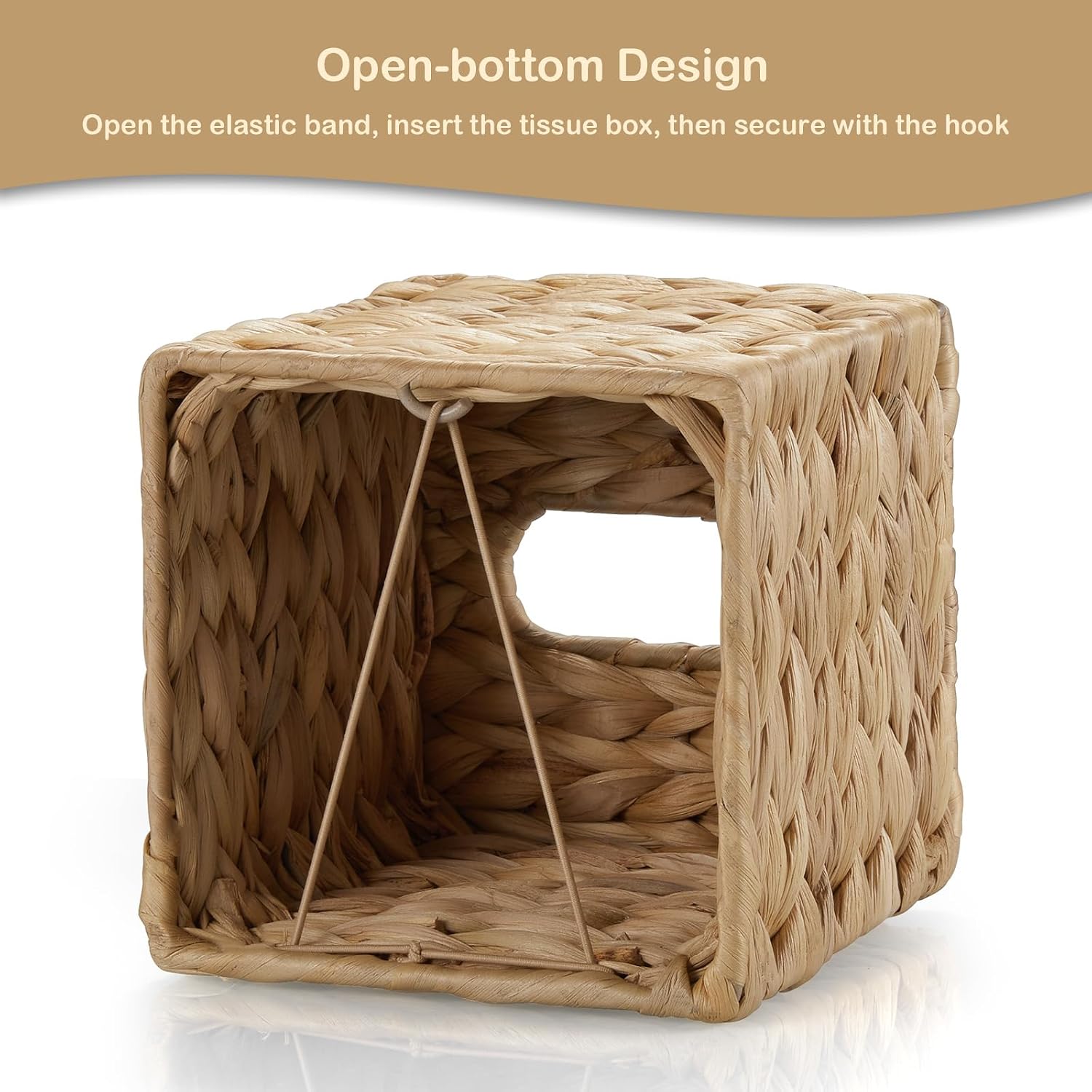 Woven Facial Tissue Holder