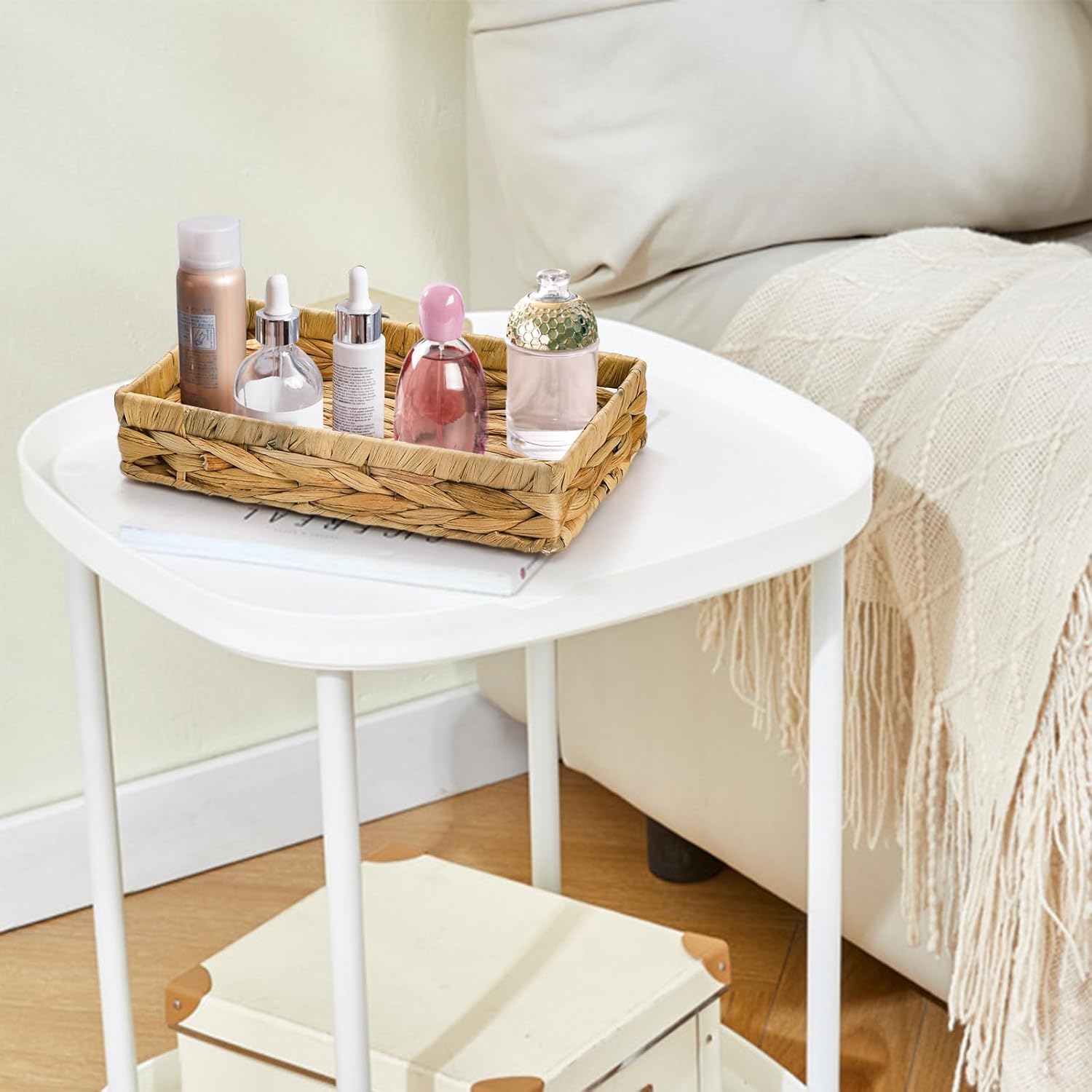 10" Rattan Vanity Trays