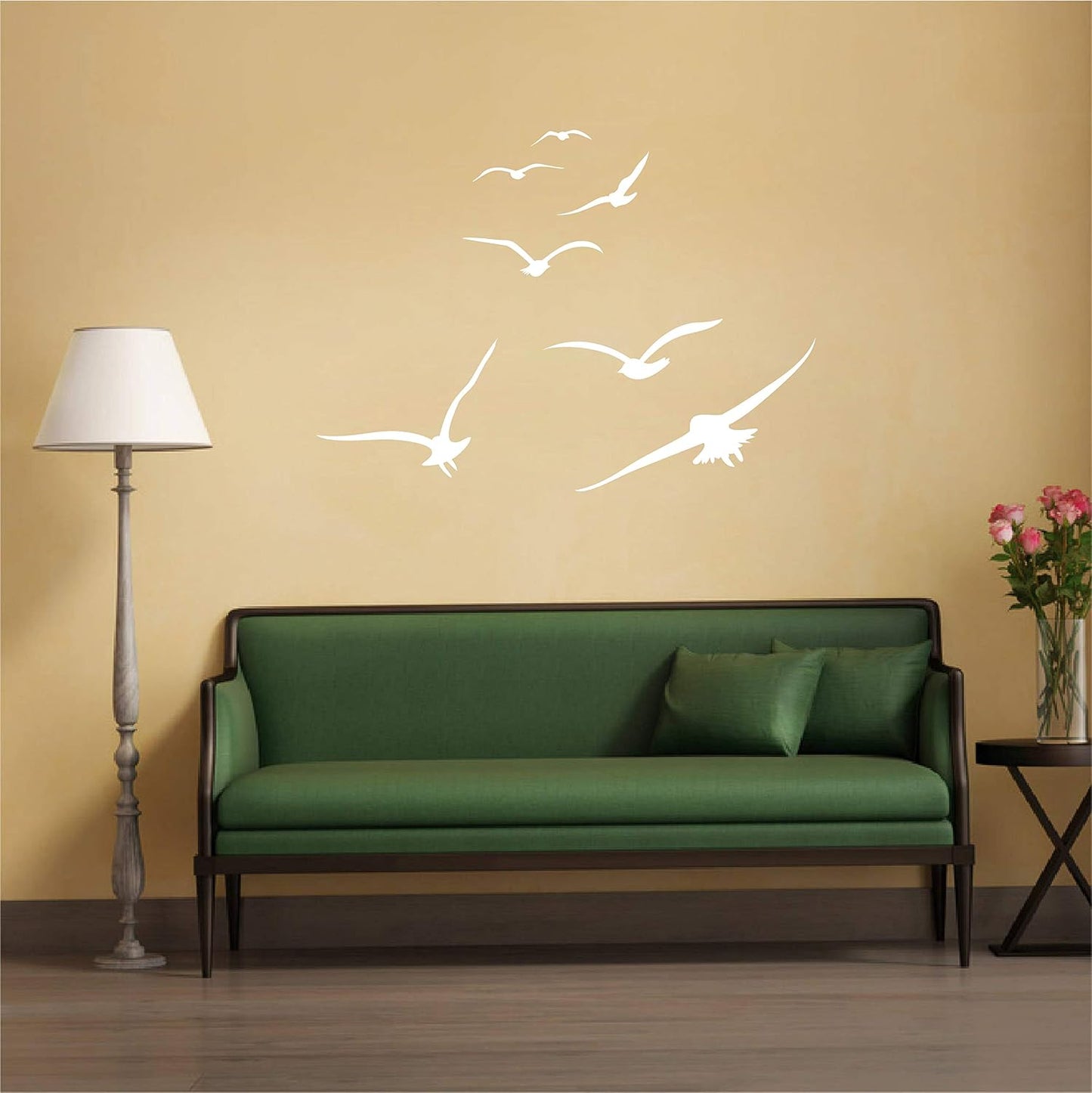 Vinyl Stickers for Dorm / White