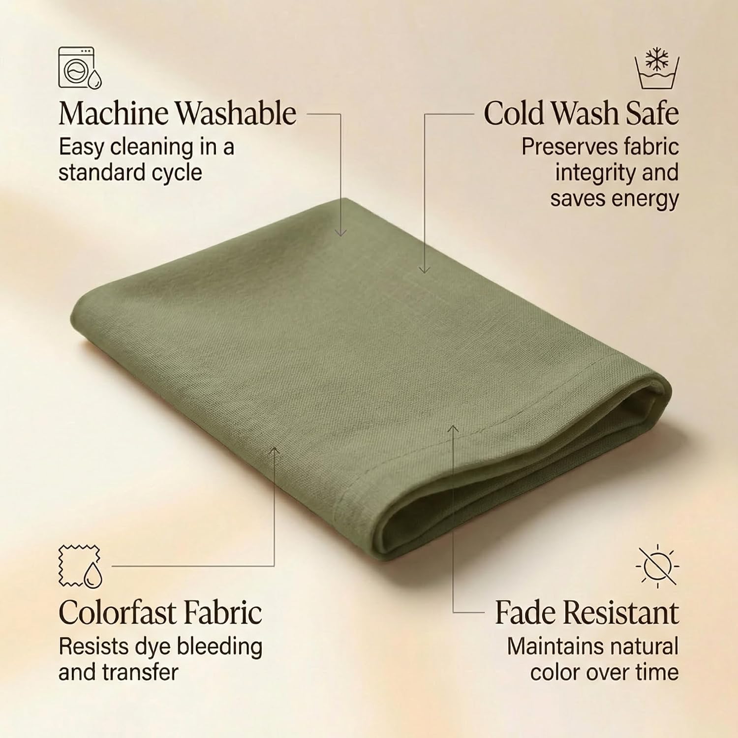 ACCENTHOME Accent Home 100% Cotton Napkins, Delicate Cloth Napkins for Dinners, Parties and Weddings，18 x 18 Inch Set