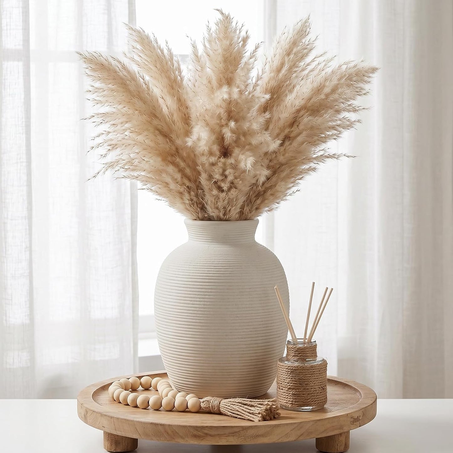 Ceramic Vase Home Decor / 1-white/8 / 8 Inch