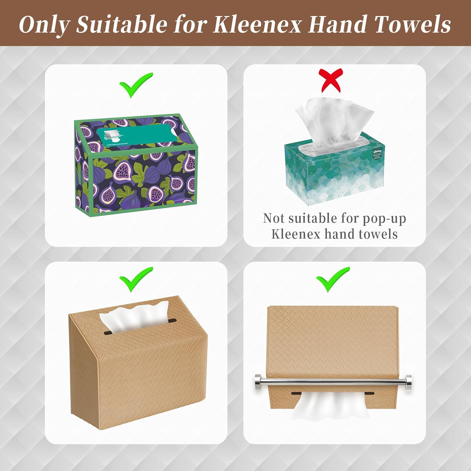 Versatile for Countertops and Towel Racks / Khaki