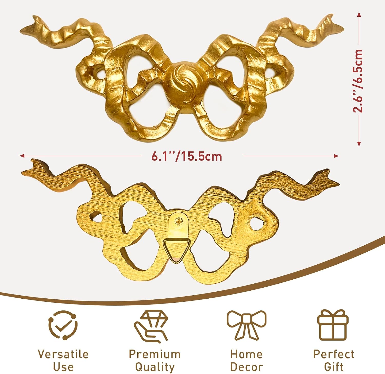 Metal Hook for Hanging Elegant Wall Decor