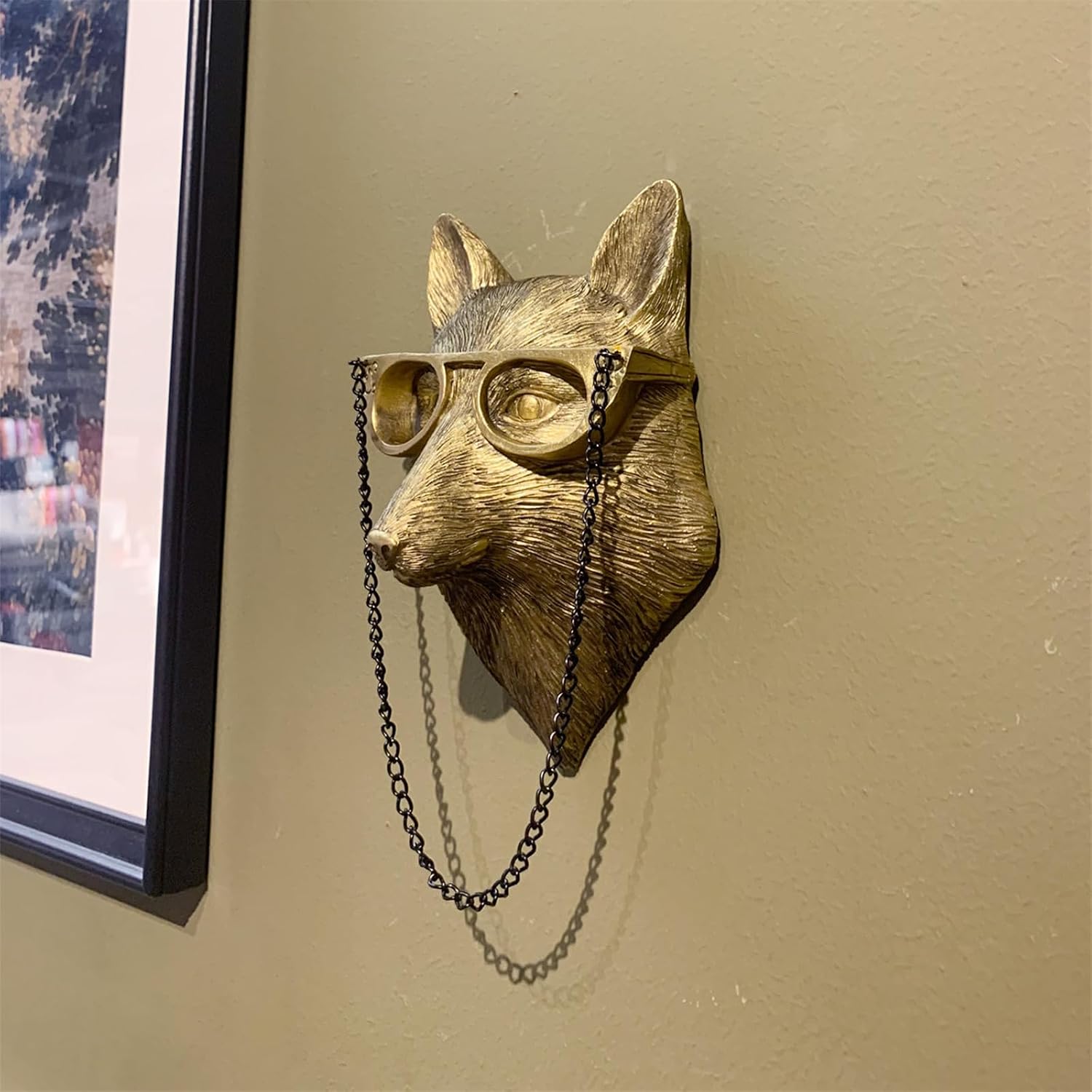 Faux Deer Head Mount / FOX