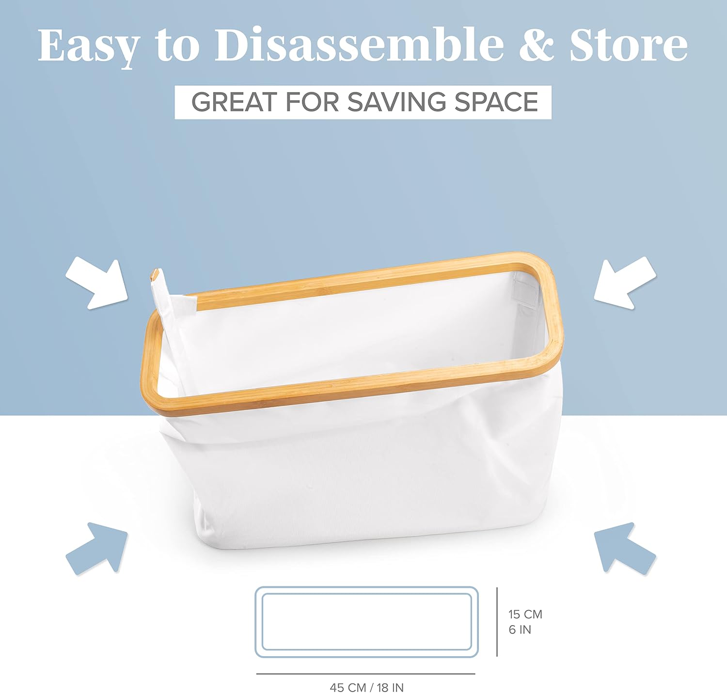 LONBET Toilet Paper Storage for 12 Rolls, Stackable & Foldable - The Ultimate Bathroom Organizer - Waterproof Basket