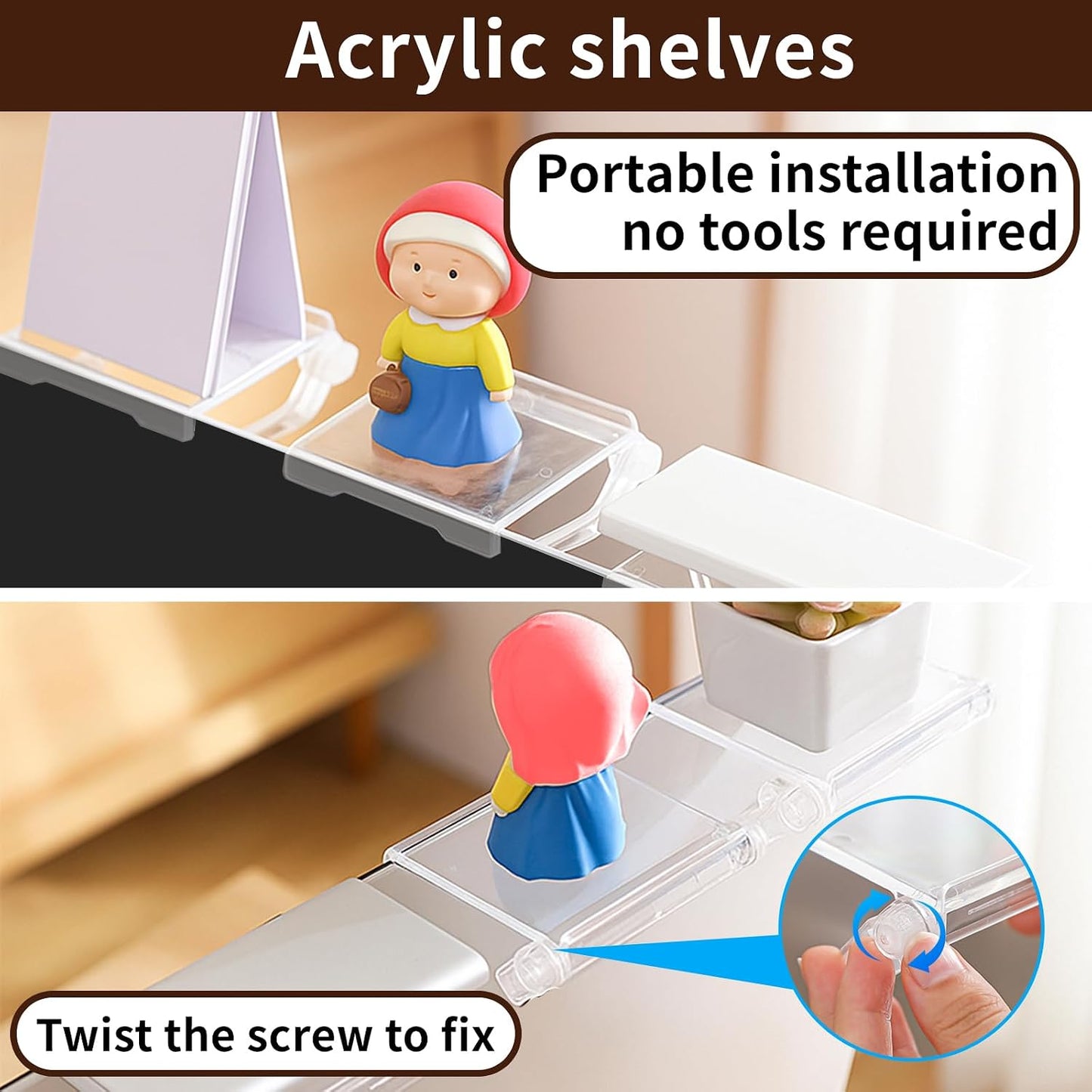 Riser Stand / Computer Screen Display Stand for Anime Figure / Set of 4