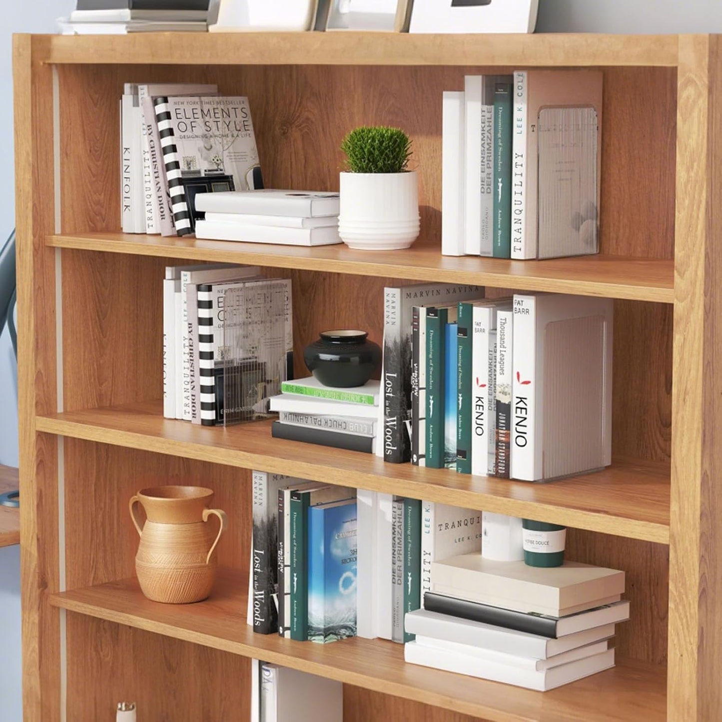 Book Ends / Clear / Set of 8