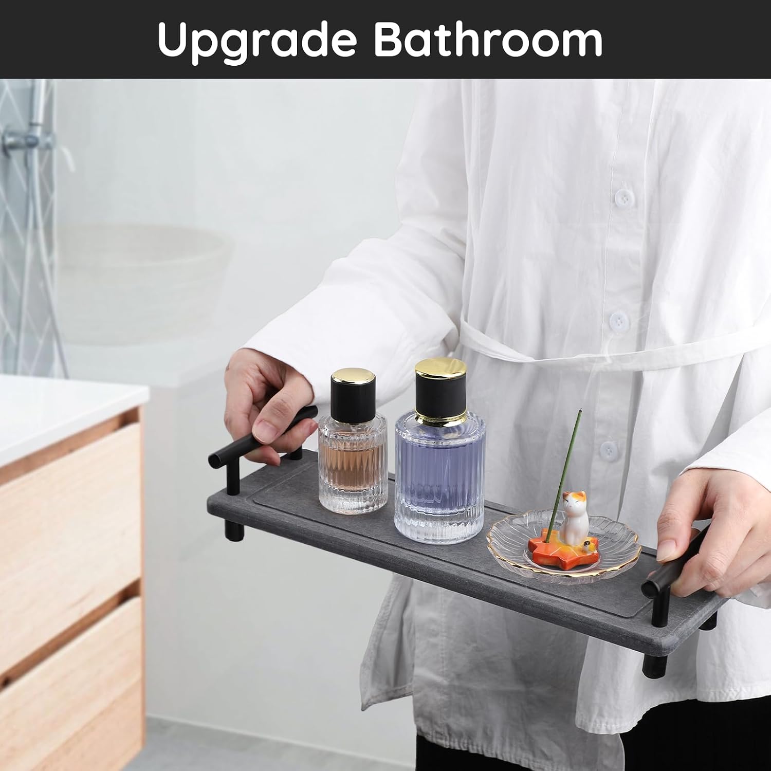 in Kitchen Sink Organizer / Gray / 12.2 x 3.9 x 2.5