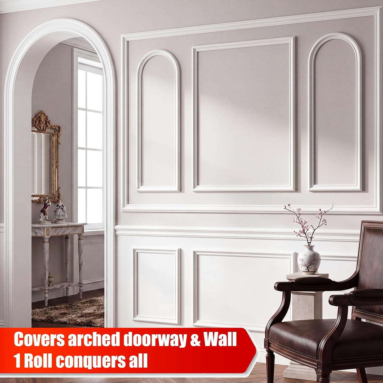 DIY Decorative Panel Trim / 32.8 ft