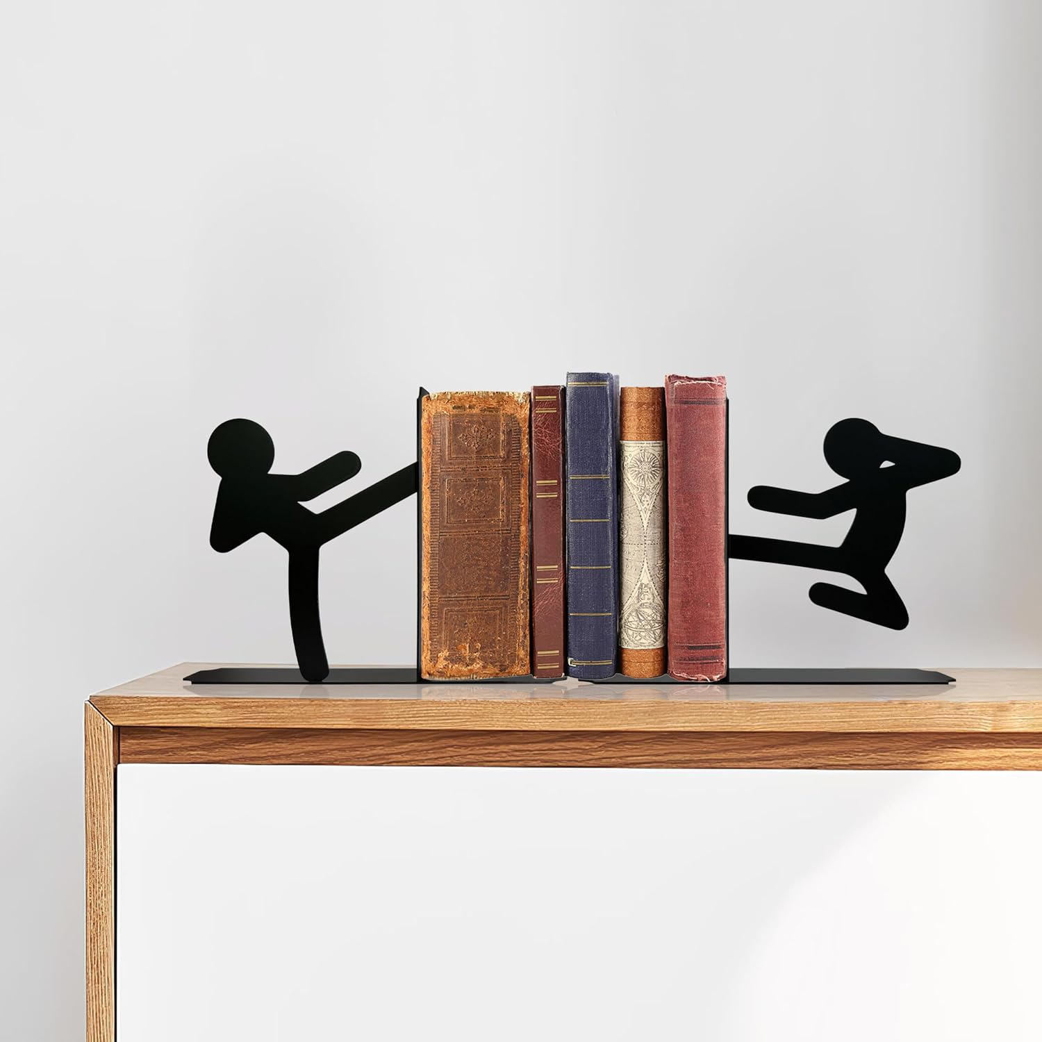 Unique Metal Bookends / Reading Decor & Idea Gift for Book