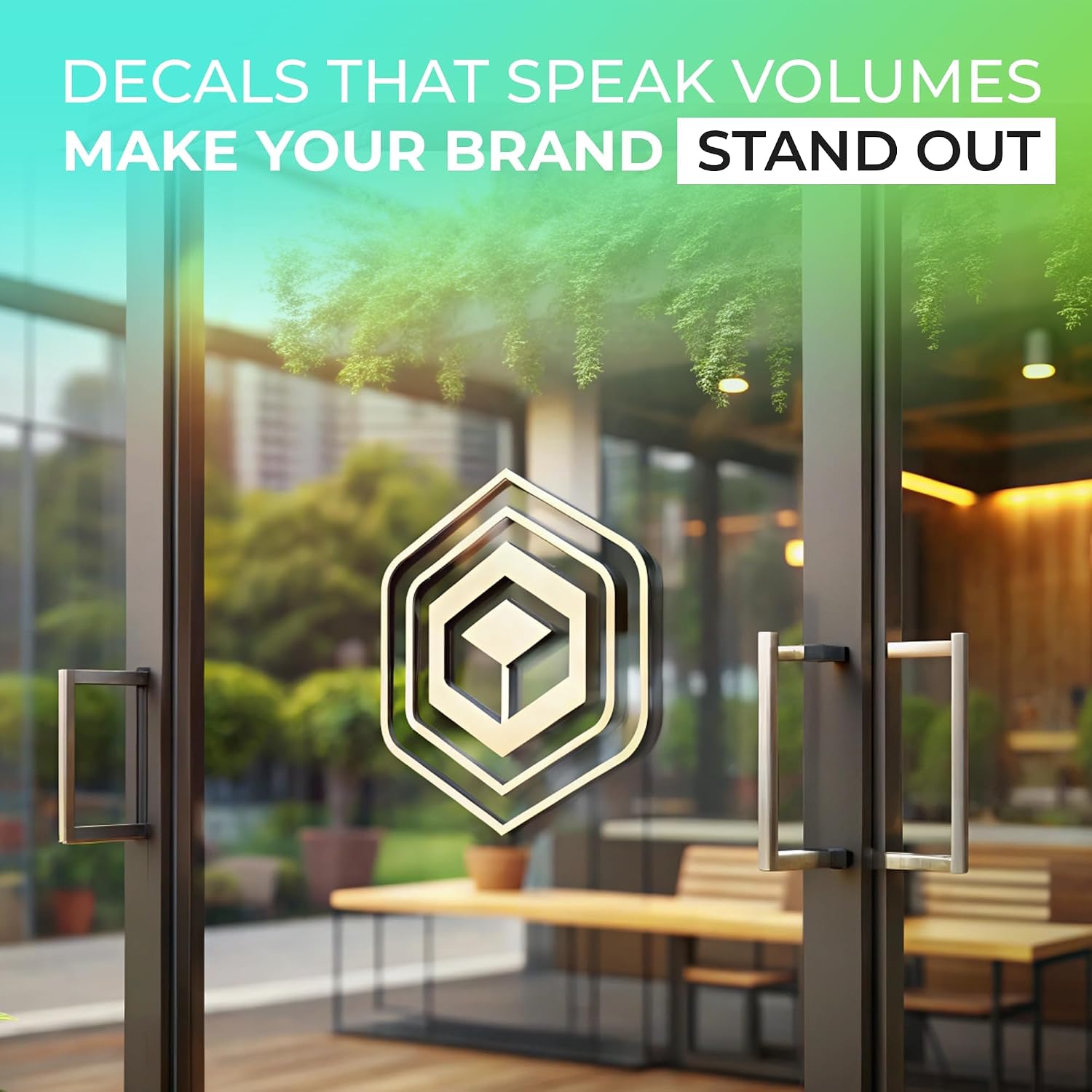 Personalize & Build Your Brand / Logo Decal