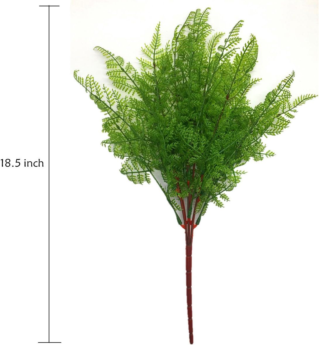 Plastic Persian Grass Fake Plants Wedding Indoor Outdoor Home Garden / Fern Leaves / Set of 2