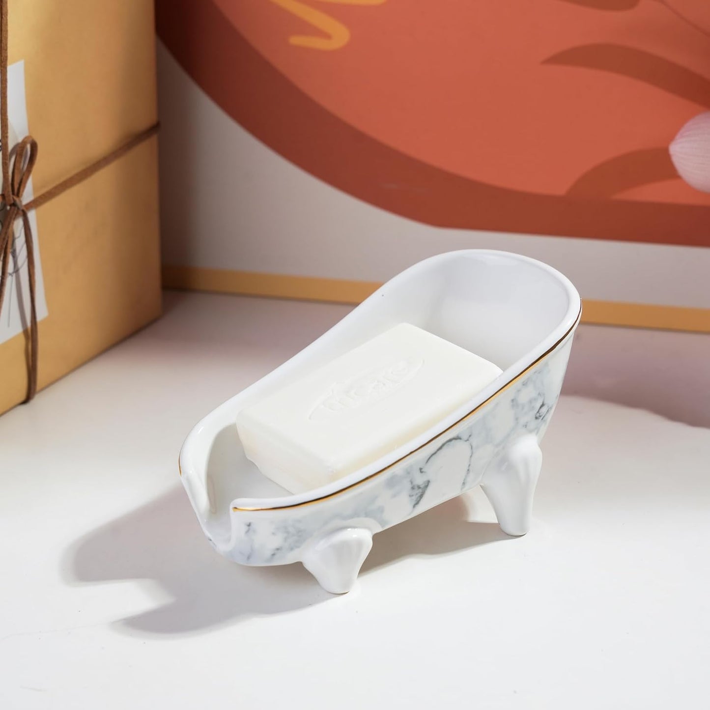 Ceramic Bar Soap Holder
