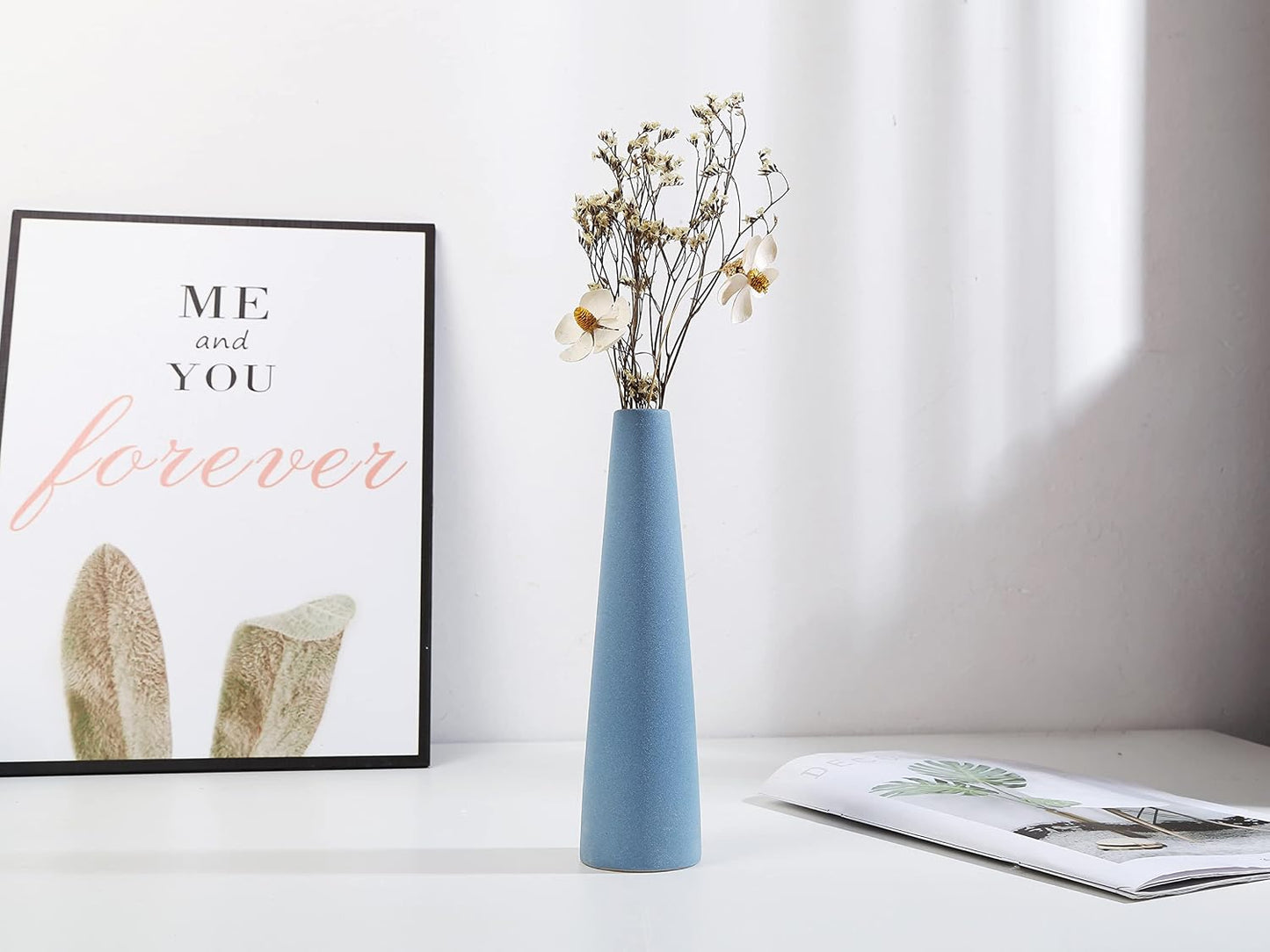 Ceramic Vase / Modern Home Decor Ceramic Vases / Sj White