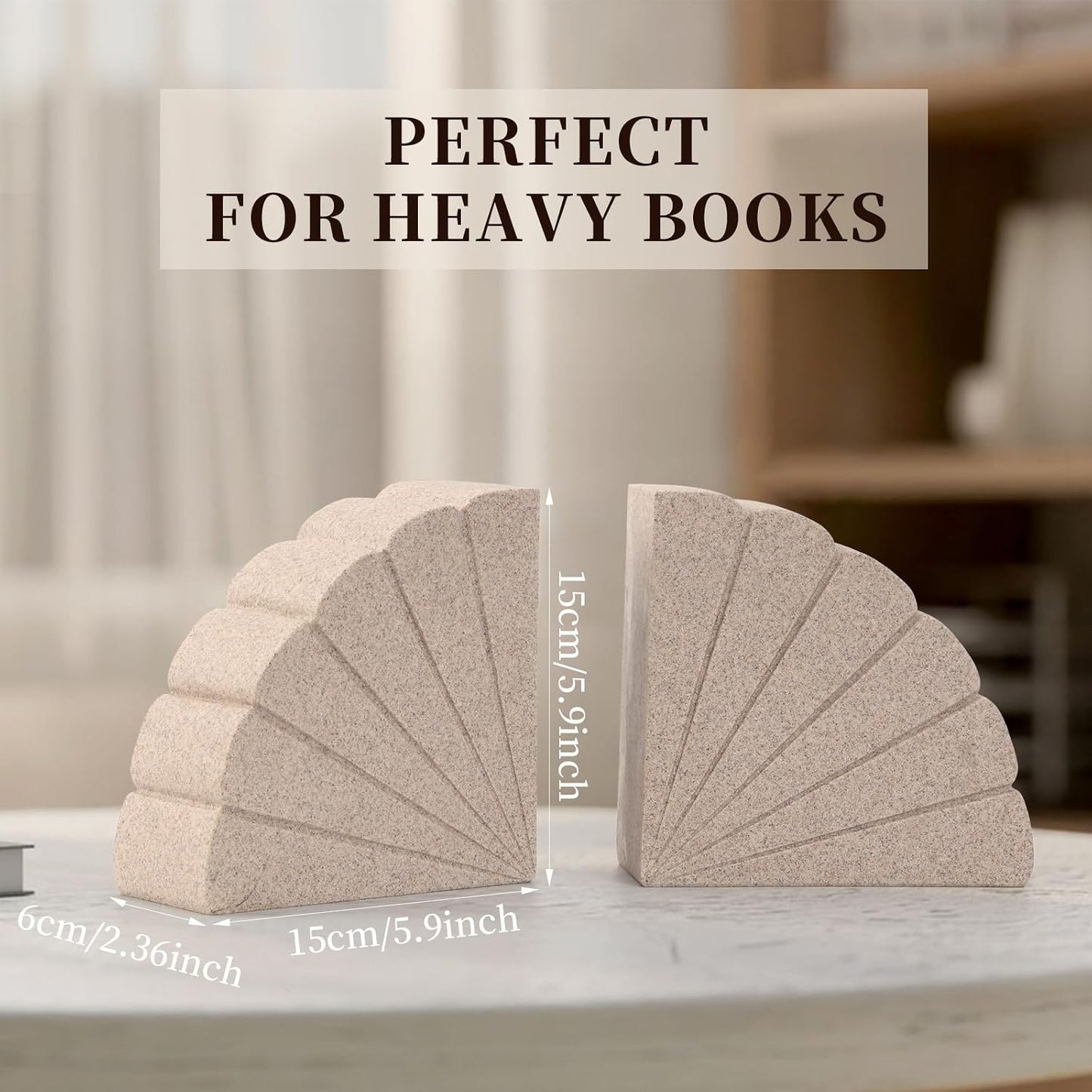Stylish Heavy Duty Book Ends / 807