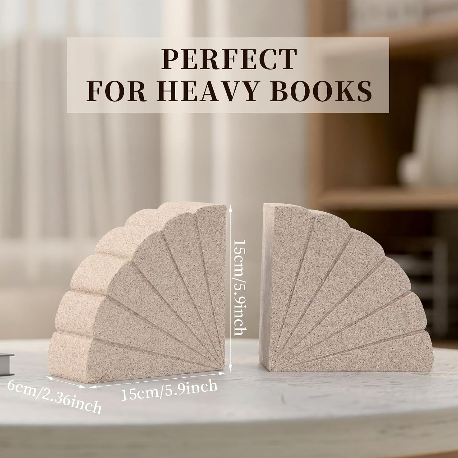 Stylish Heavy Duty Book Ends / 807